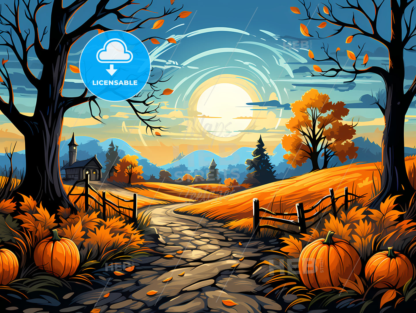 Road Leading To A House