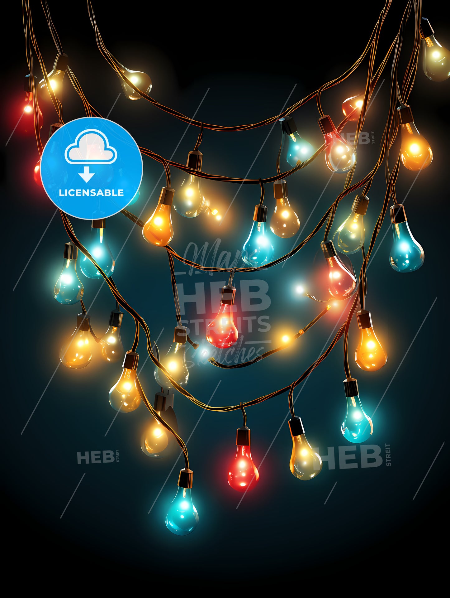 Group Of Colorful Lights