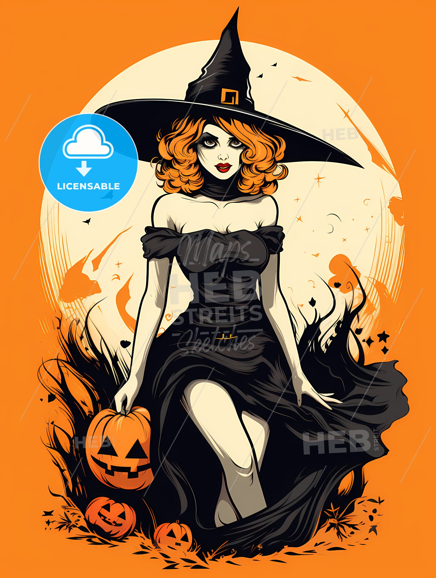 Woman In A Person Garment