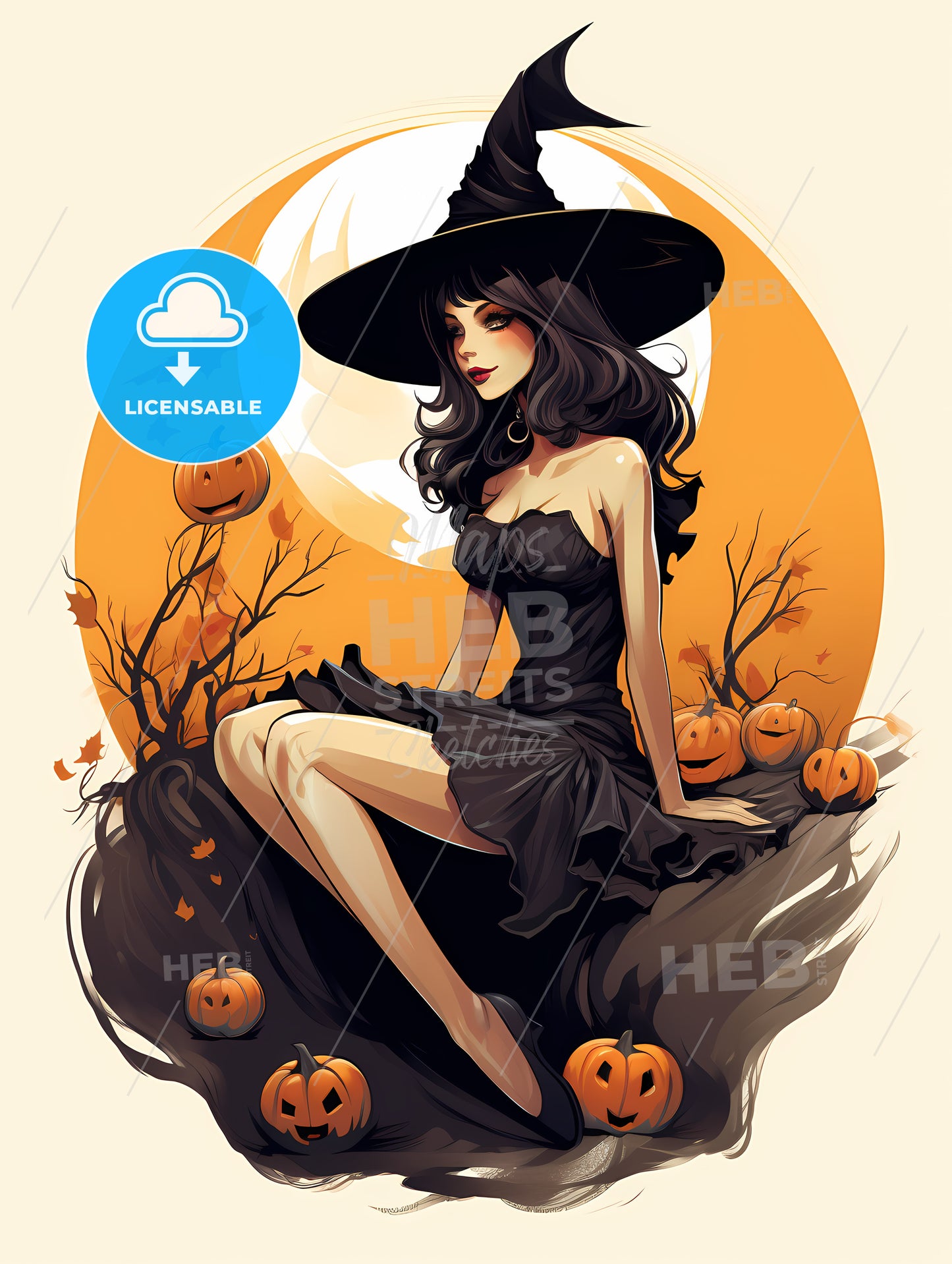 Woman In A Person Garment