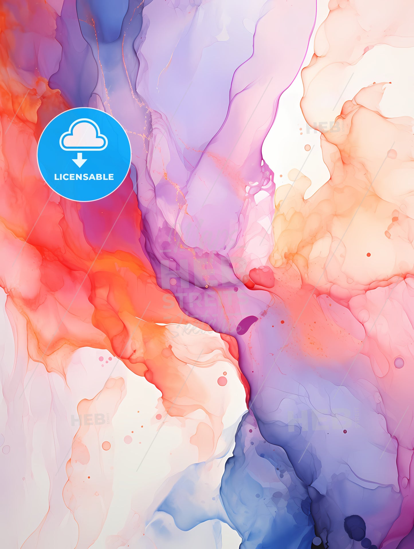 Close Up Of A Painting