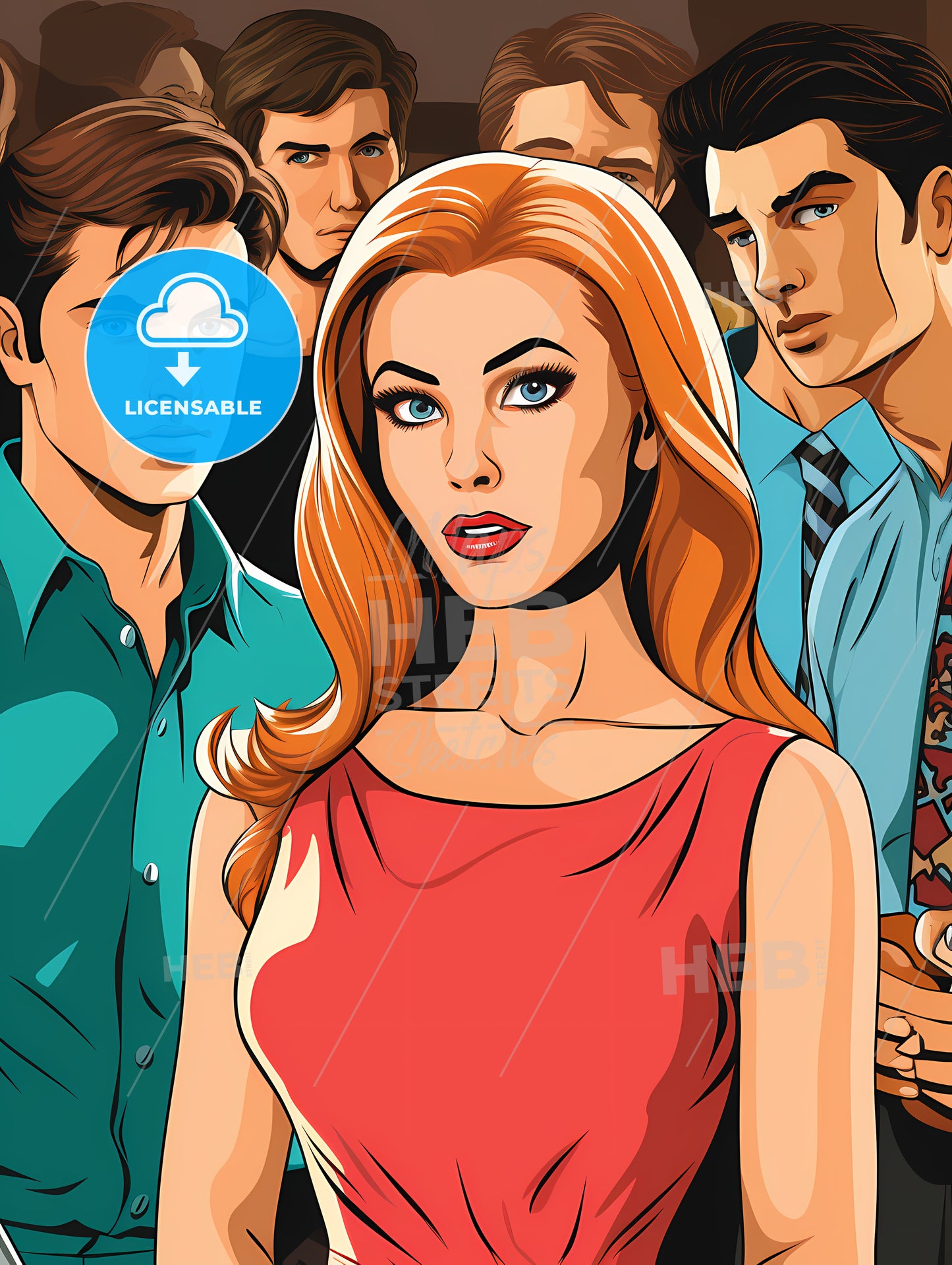 Group Of People Standing Together