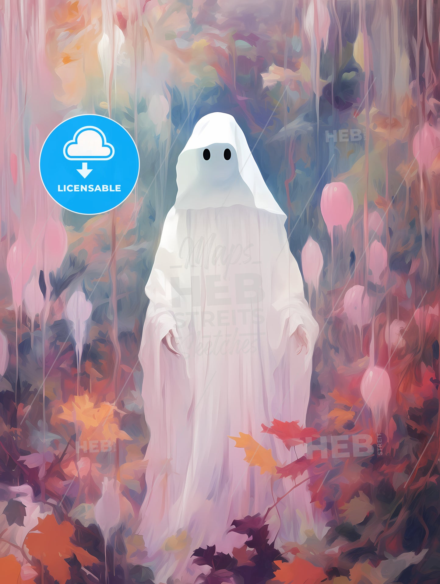 Person In A White Garment