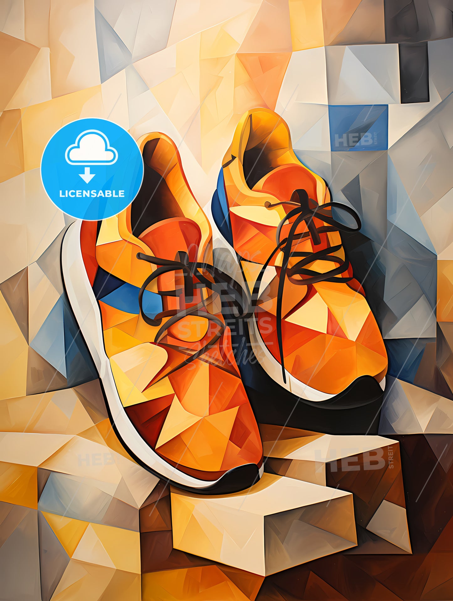 Painting Of A Pair Of Shoes