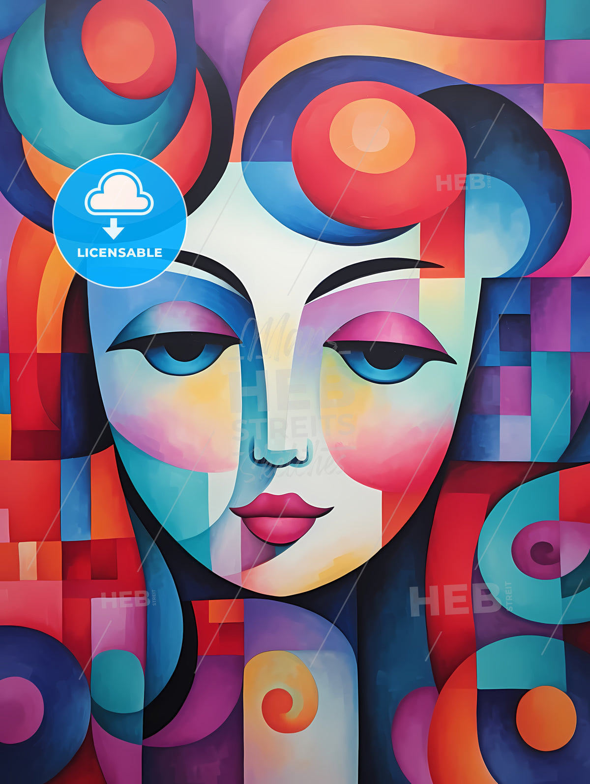 Painting Of A Womans Face