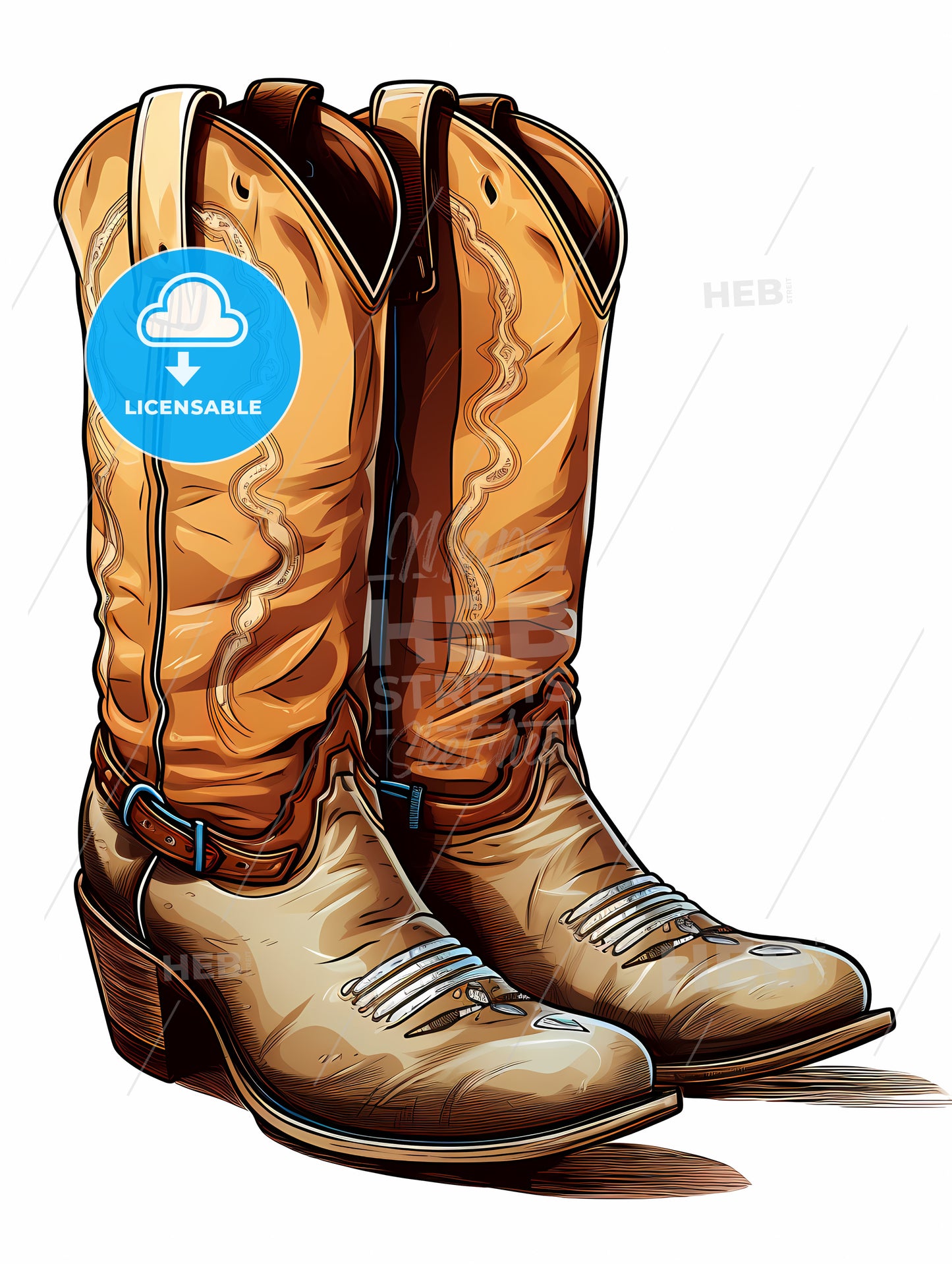 Pair Of Cowboy Boots