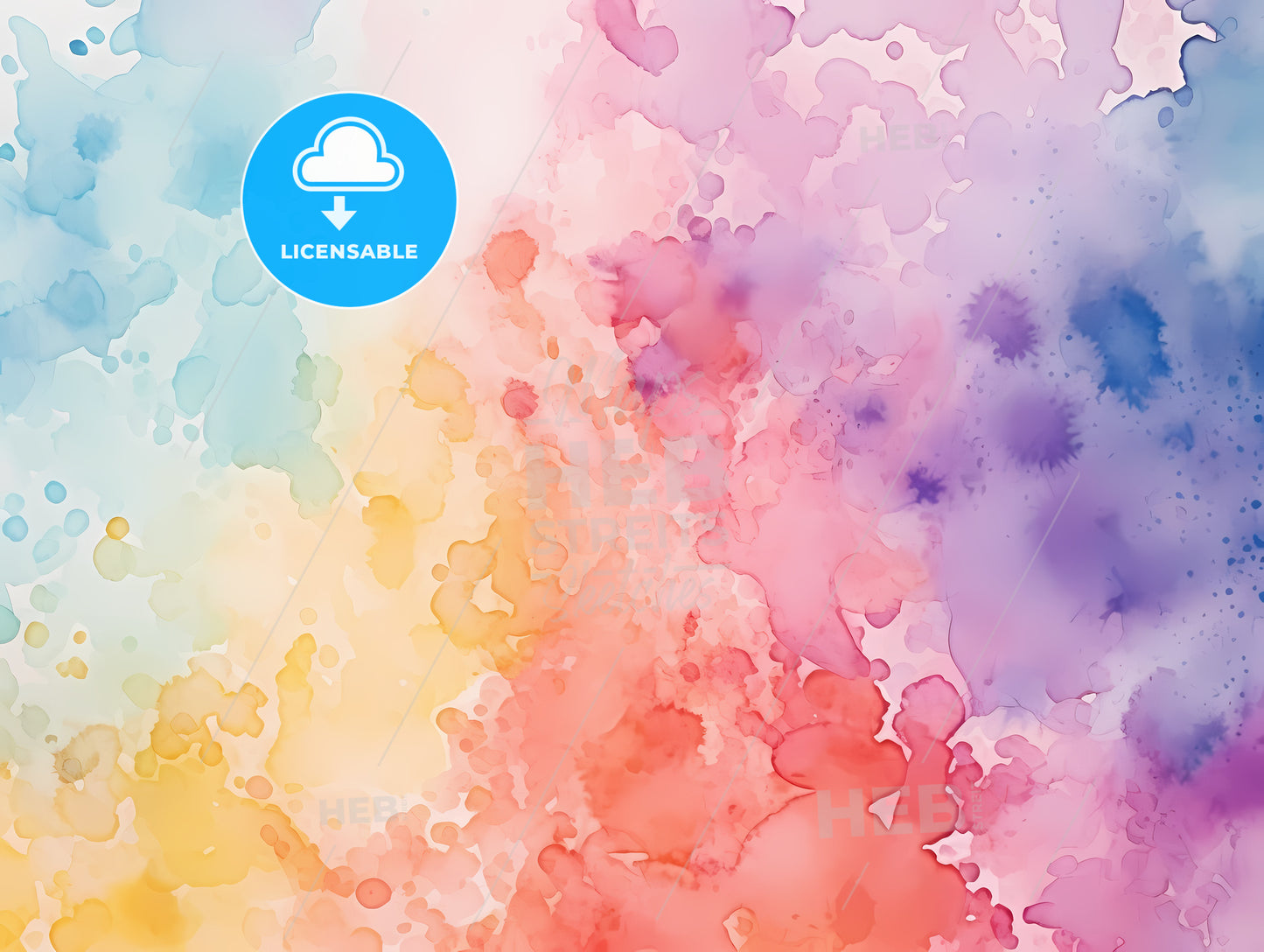 Colorful Watercolor Painting