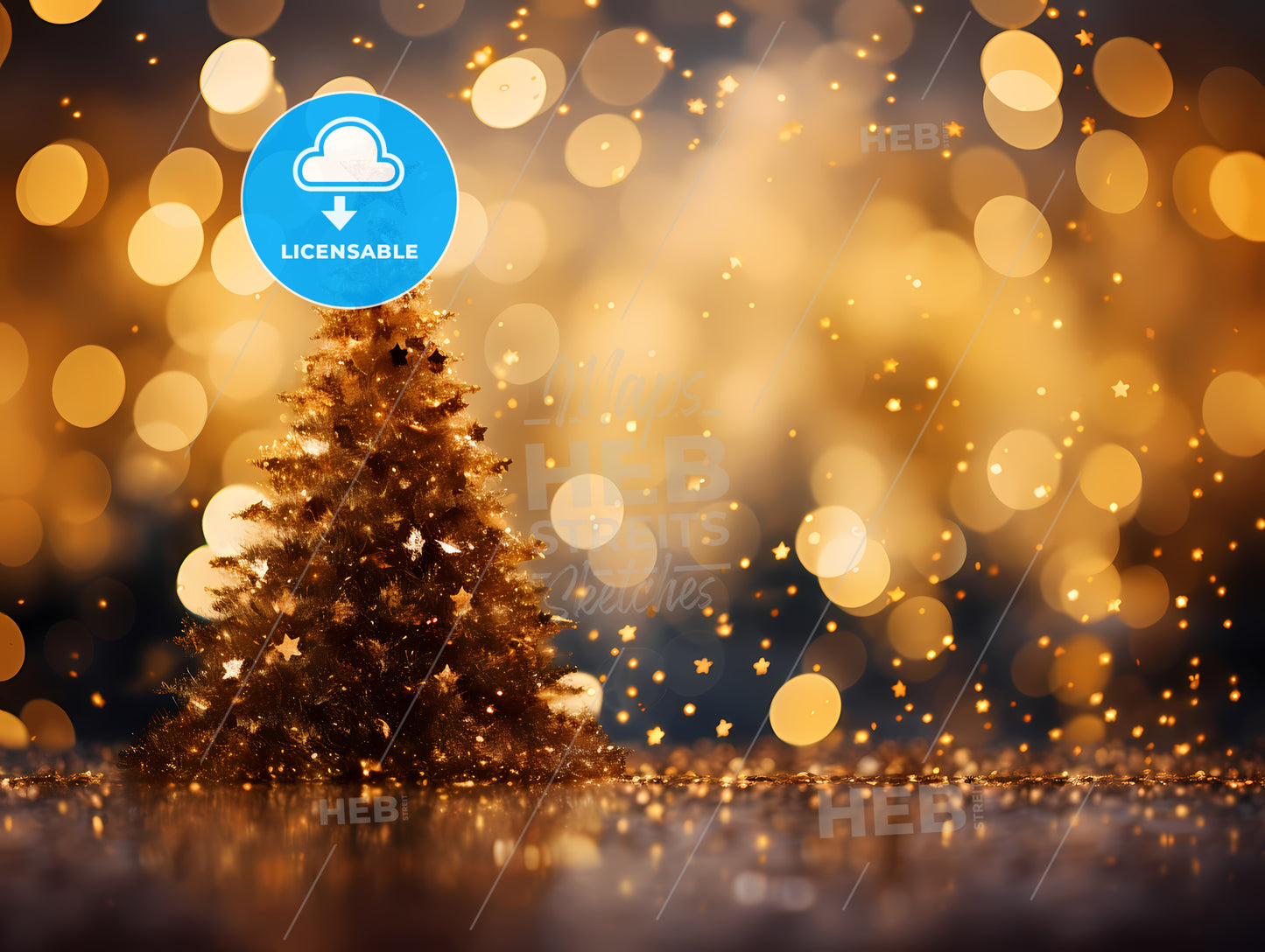 Christmas Tree With Lights