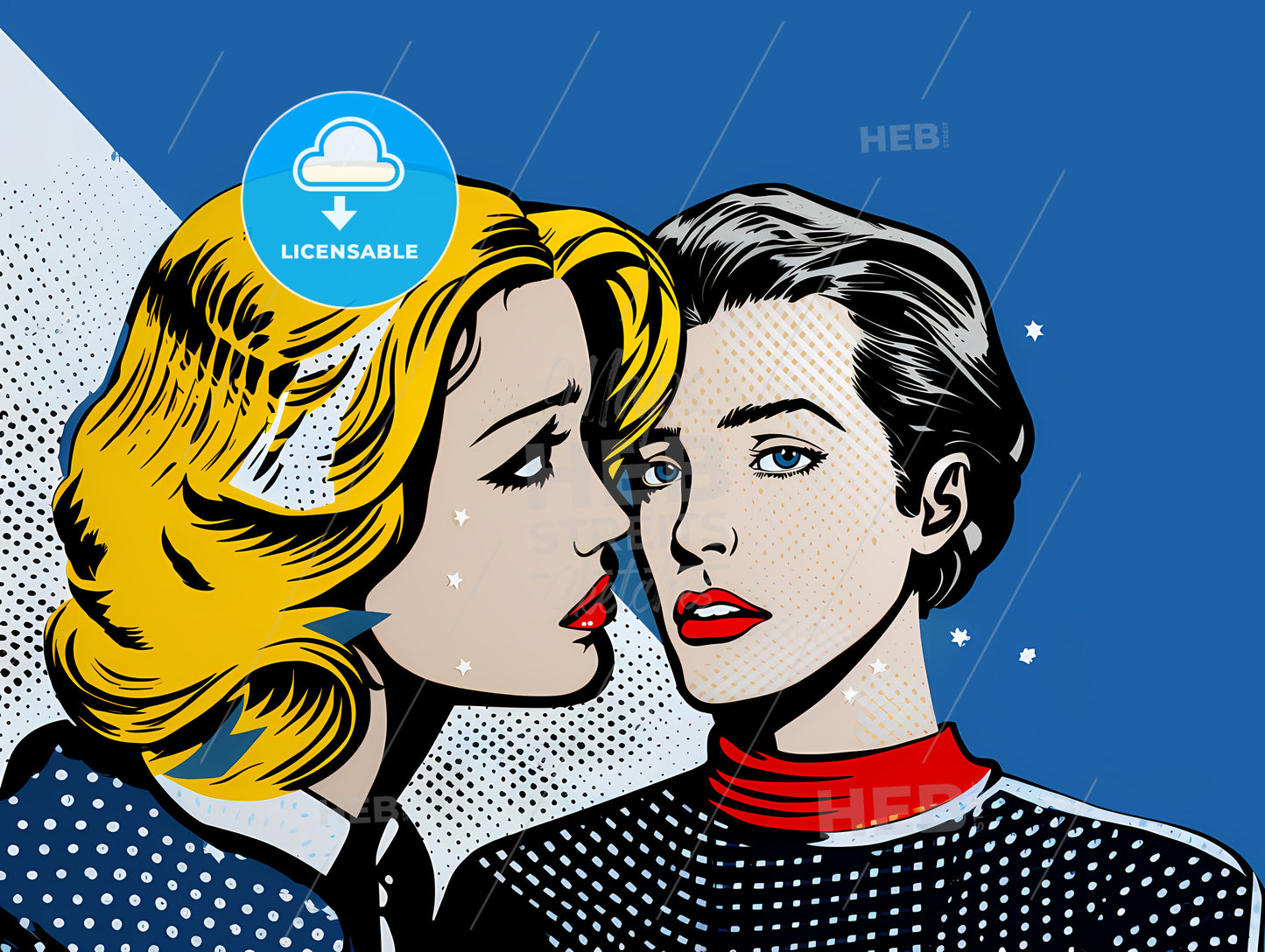 Man And Woman Looking At Each Other