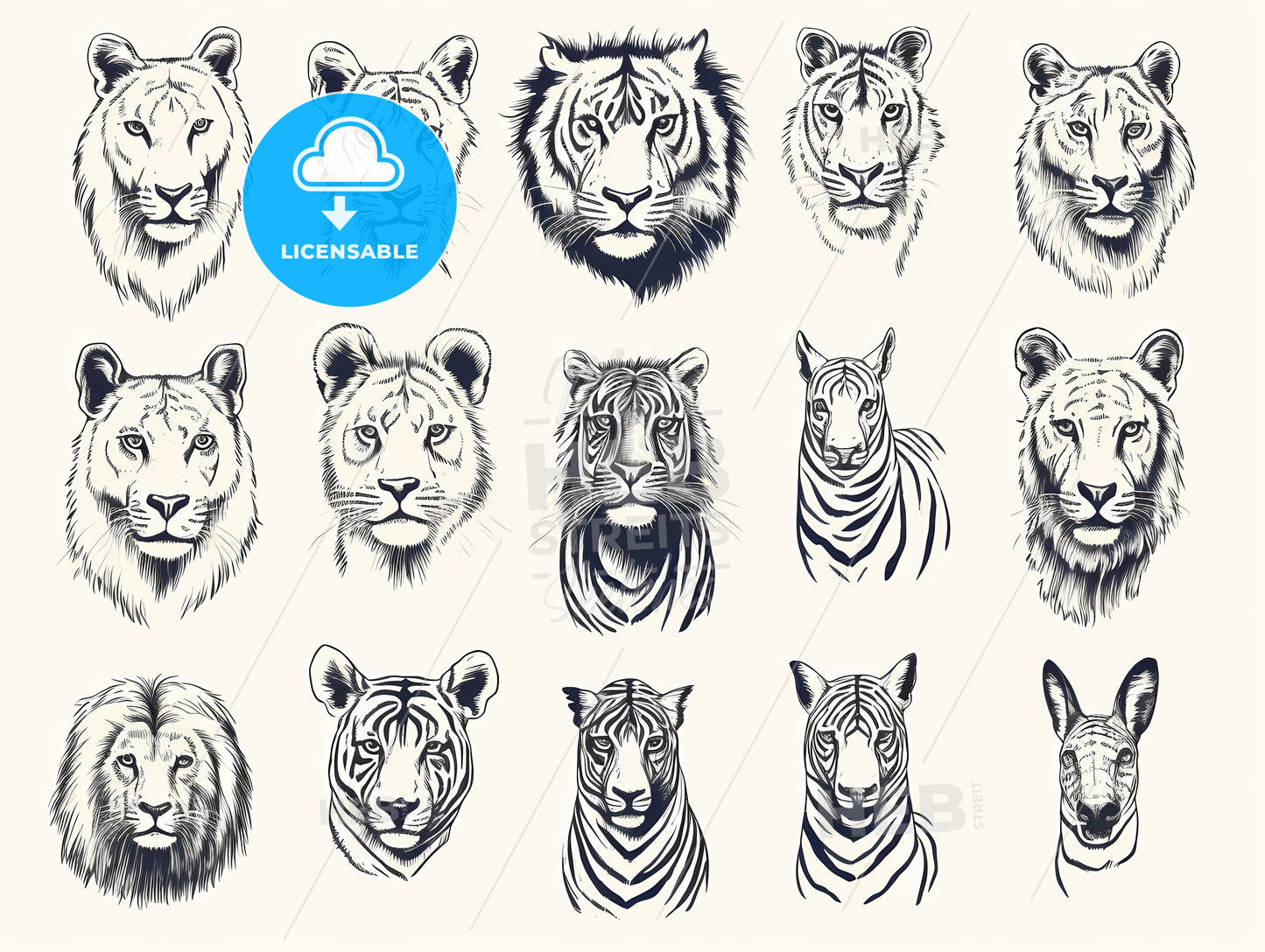 Collection Of Different Animals