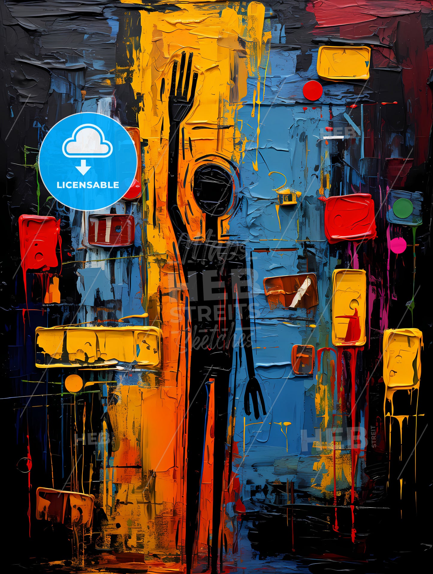 A New York pedestrian walk sign