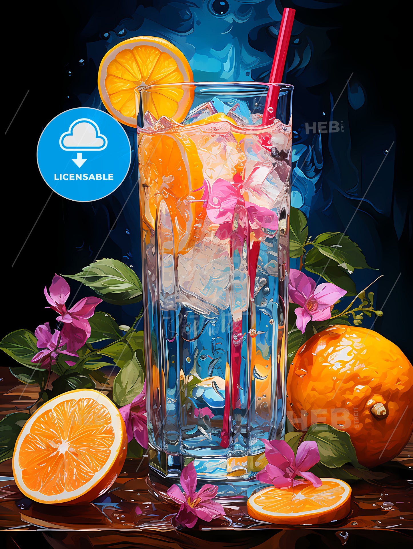 Blue Hawaii Drink