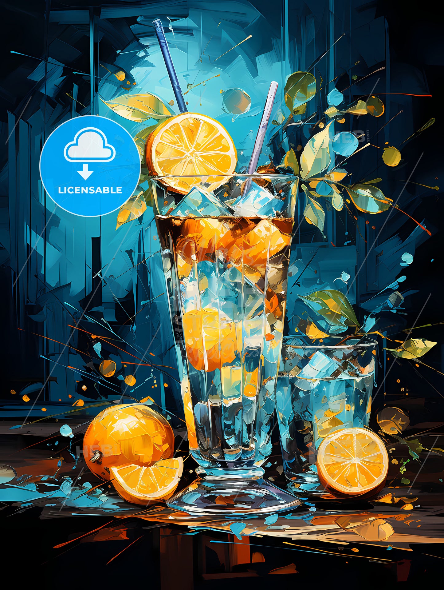 Blue Lagoon Cocktail