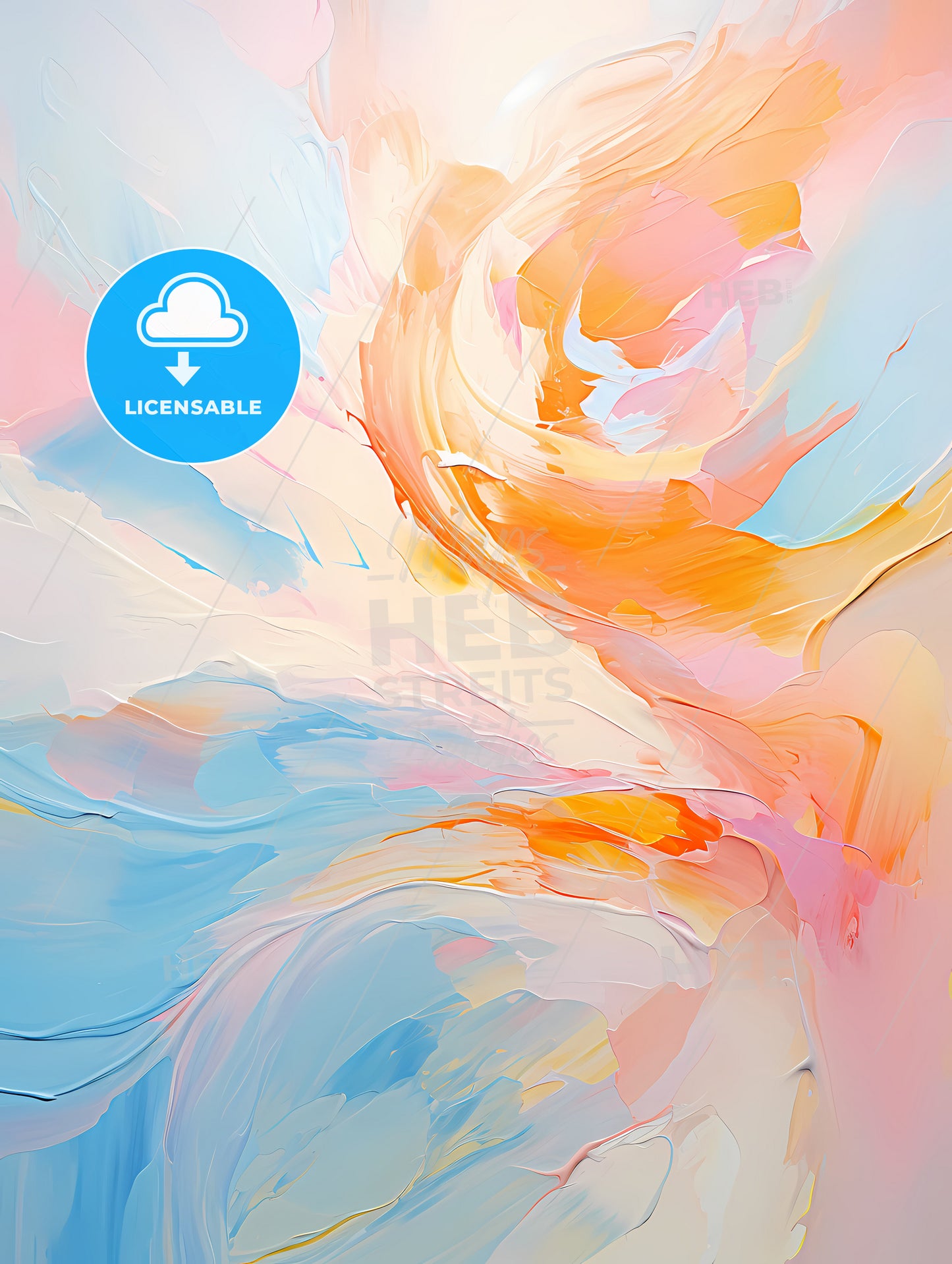 Digital abstract Art colorful abstract background