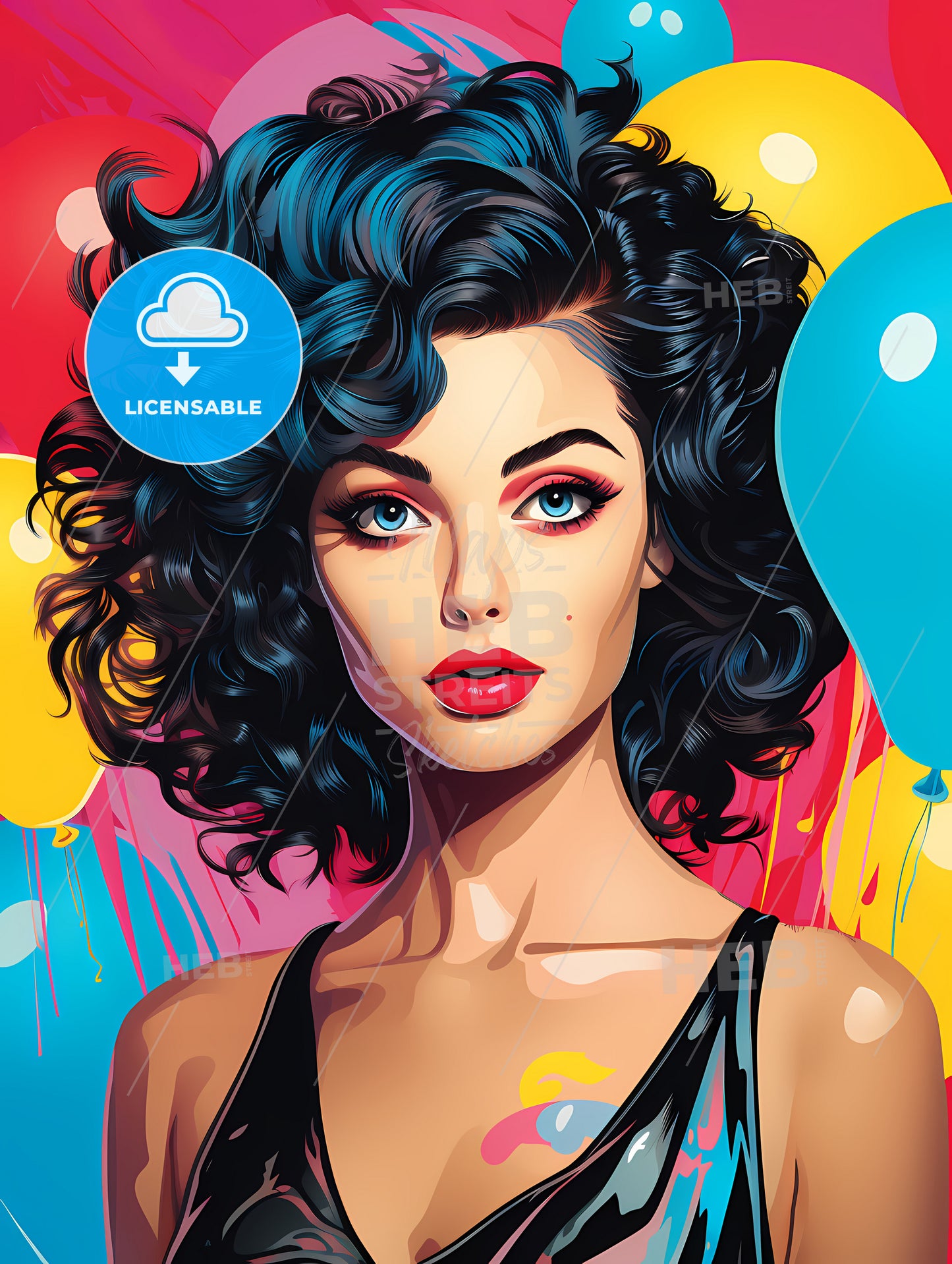 Pop Art girl