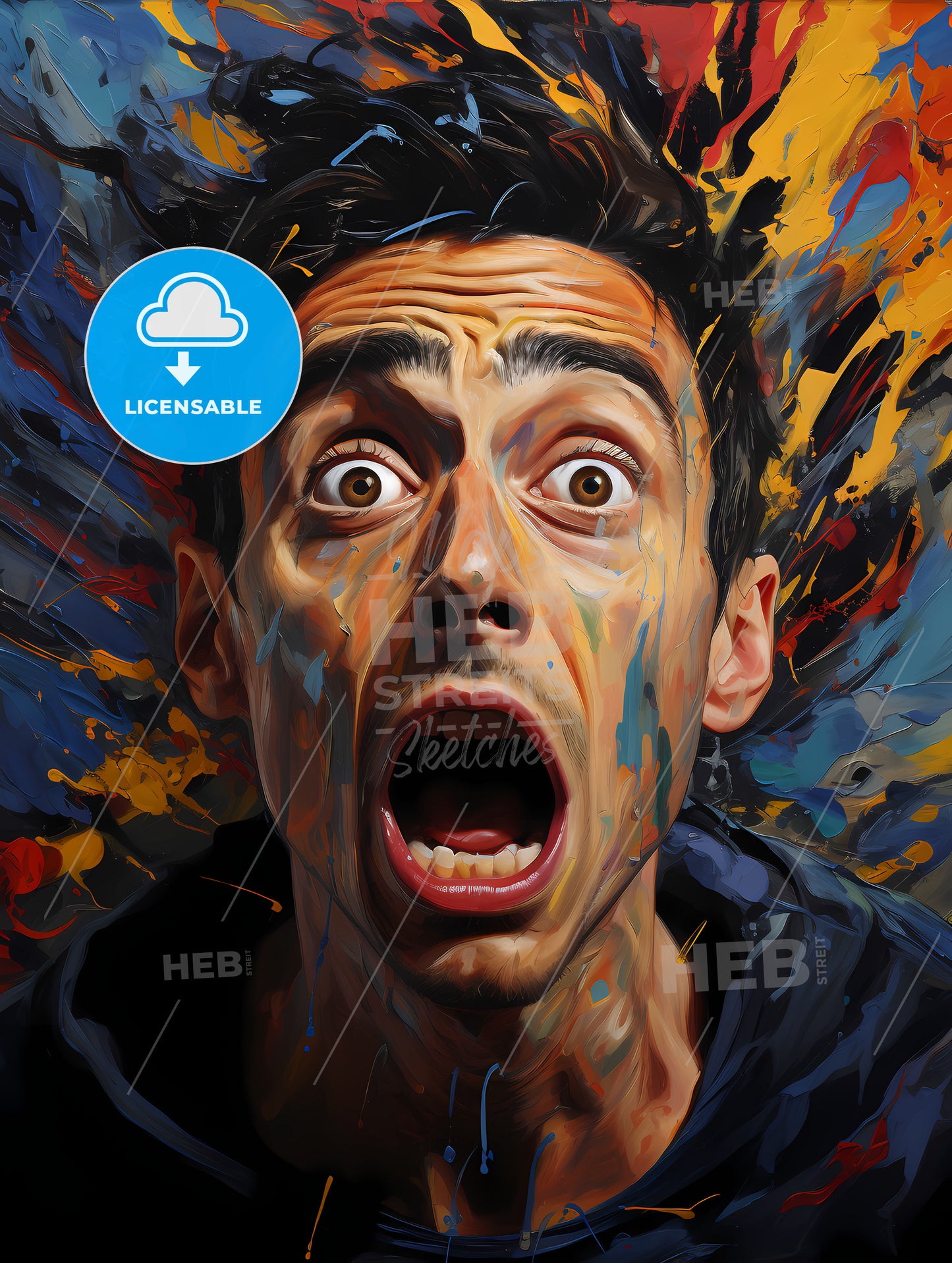 Puff Zip Zaap Ouch Comic book expressions