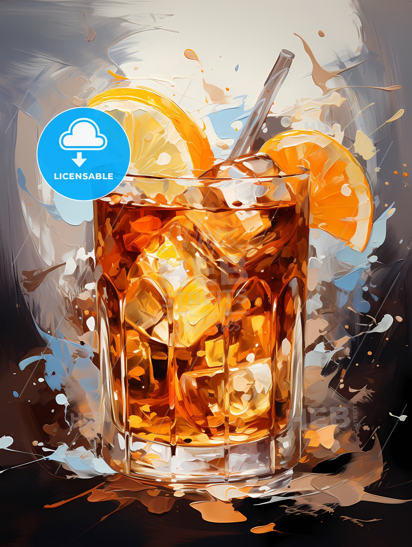 White Russian Cocktail