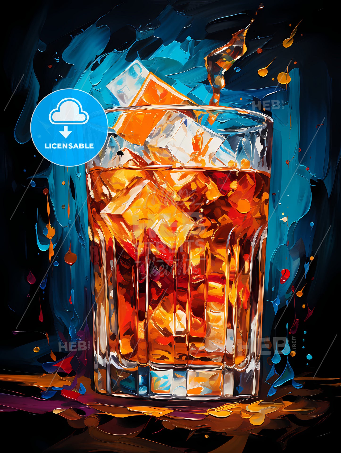 White Russian Cocktail
