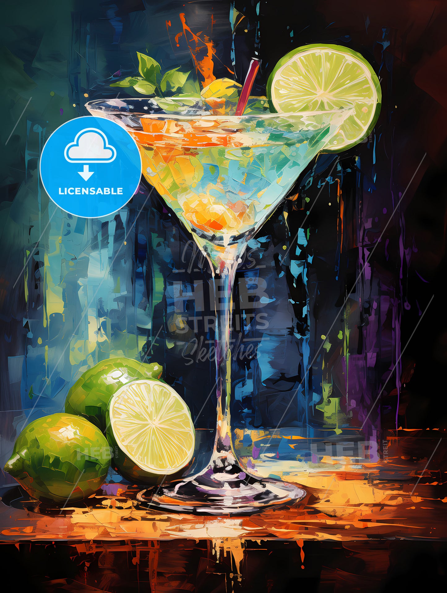 A margarita is a cocktail consisting of tequila