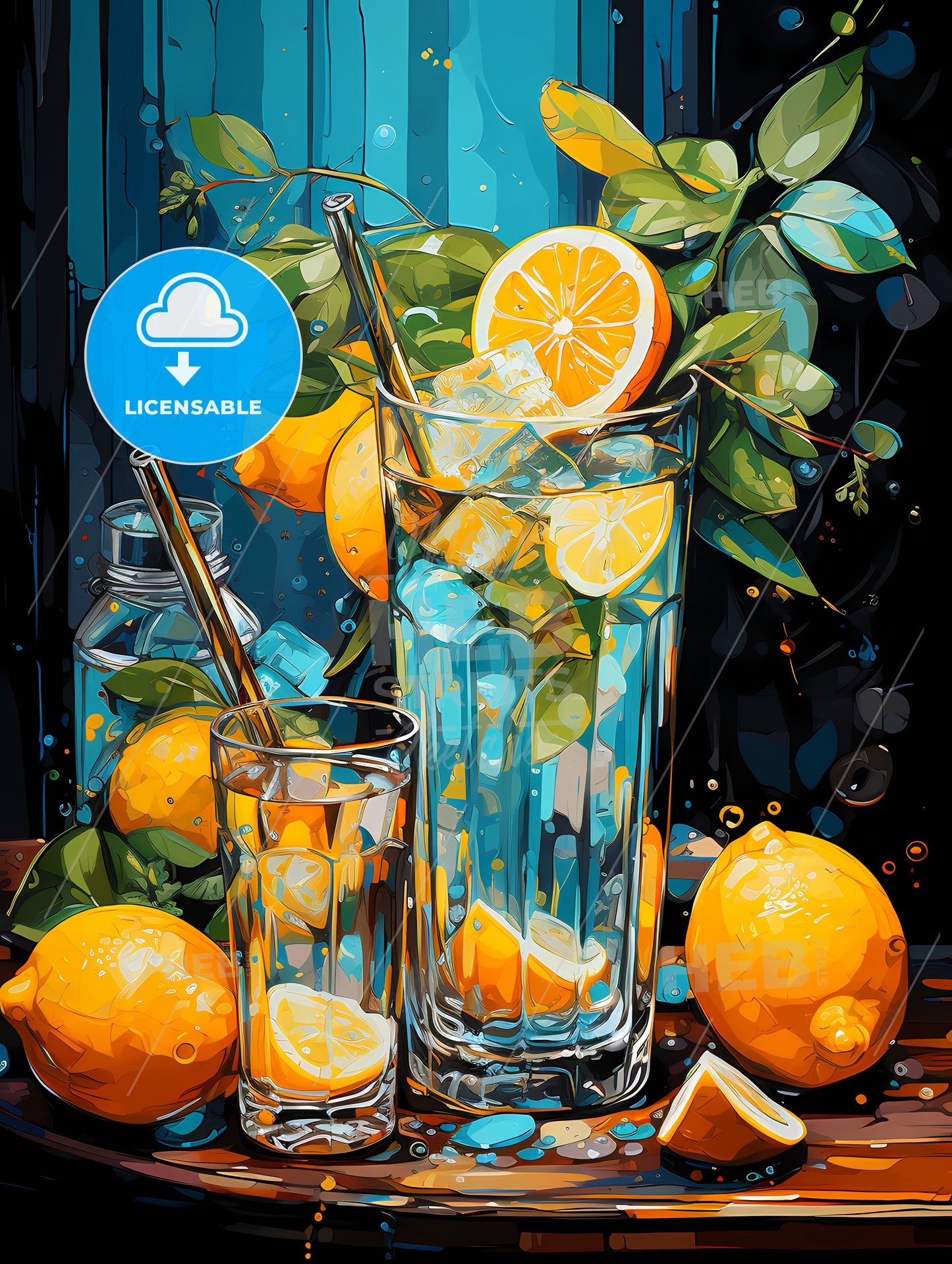 Gin and Soda is a bubbly refreshing way to enjoy