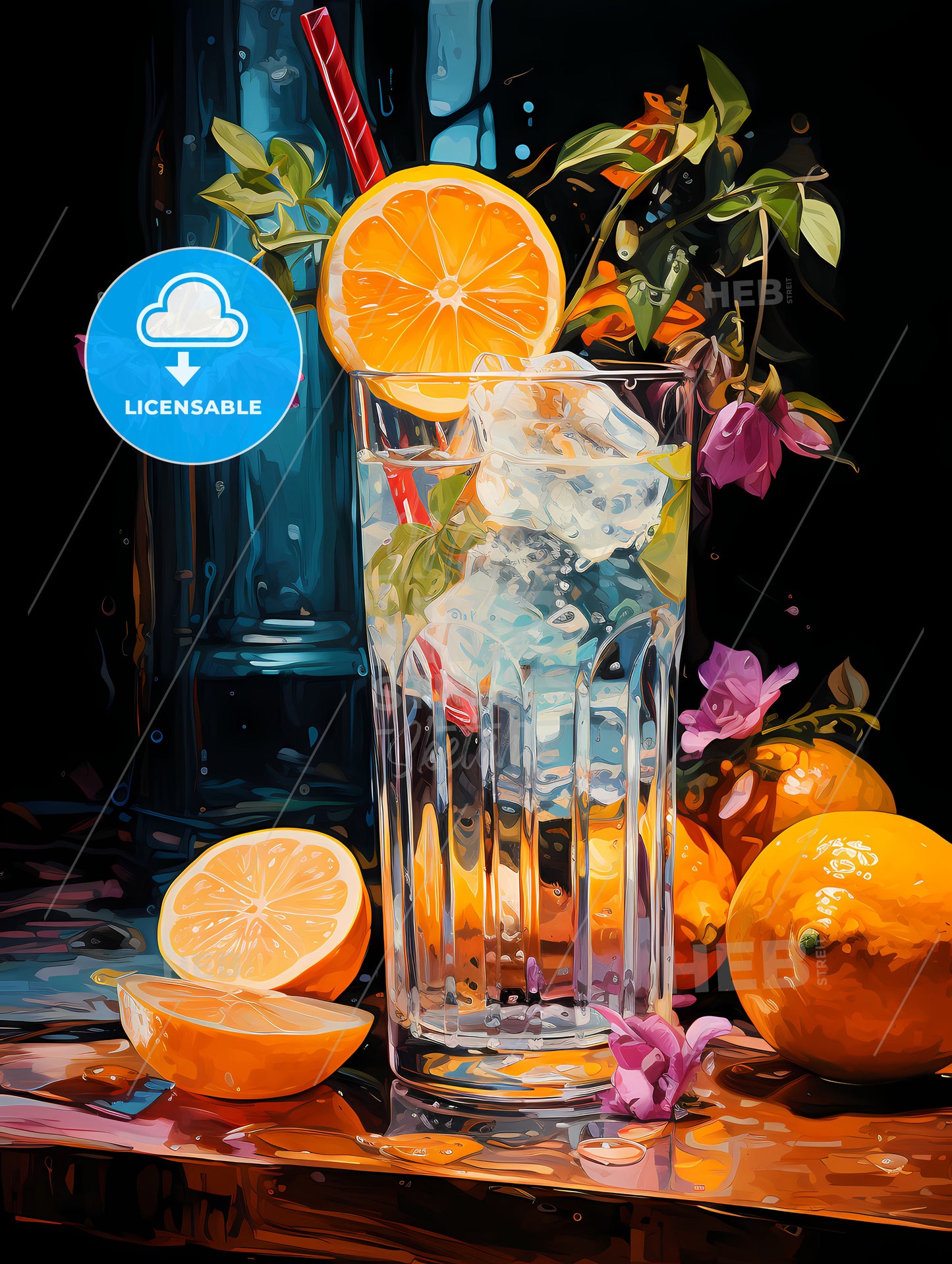 Gin and Soda is a bubbly refreshing way to enjoy