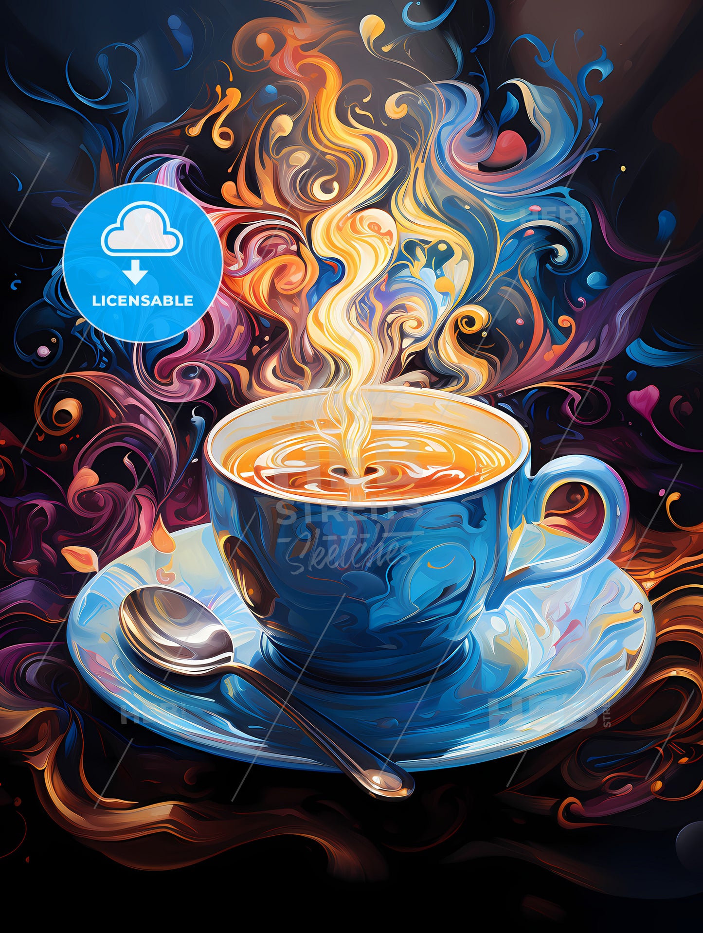 Illustration for all the coffee lovers
