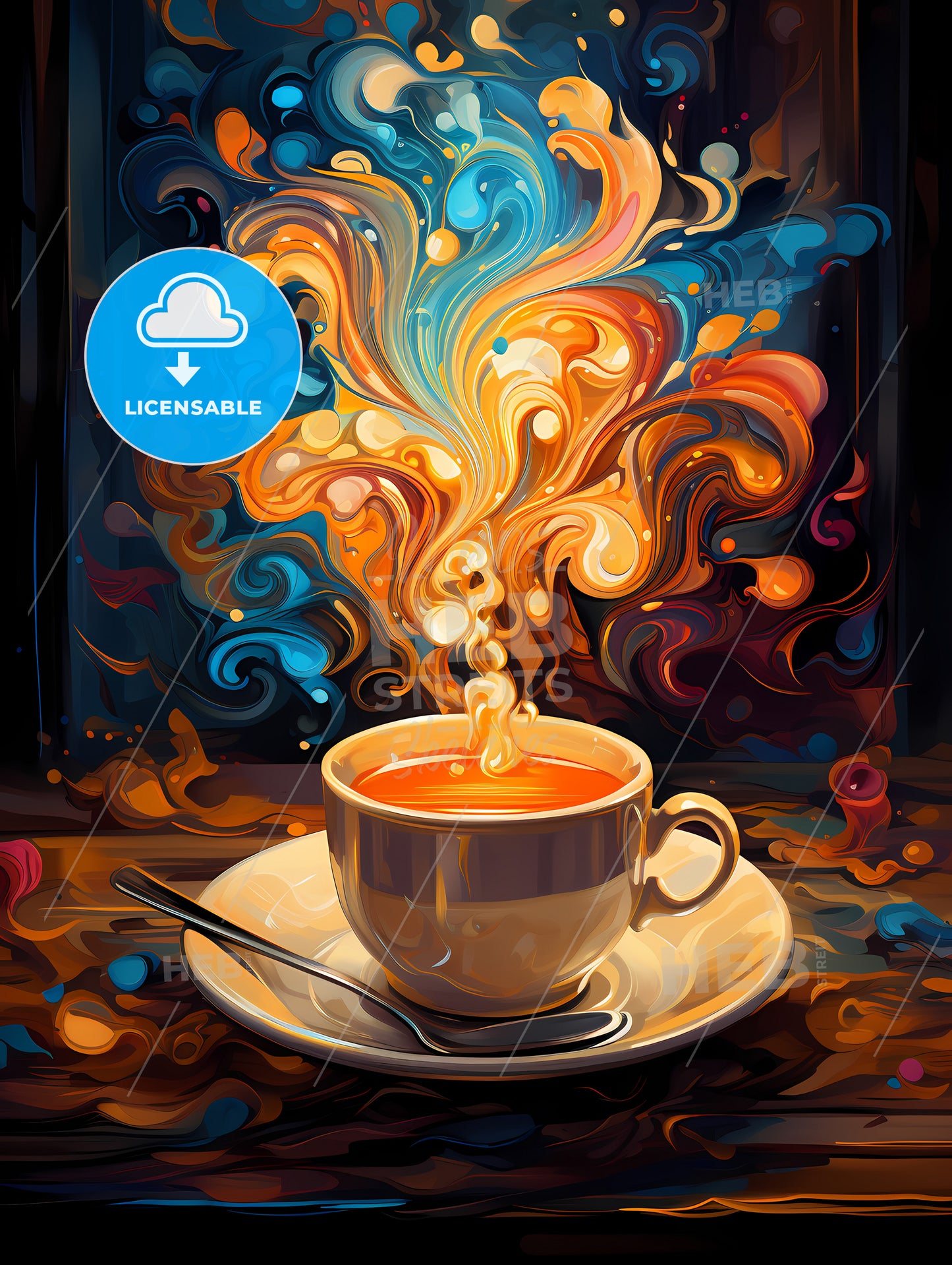 Illustration for all the coffee lovers