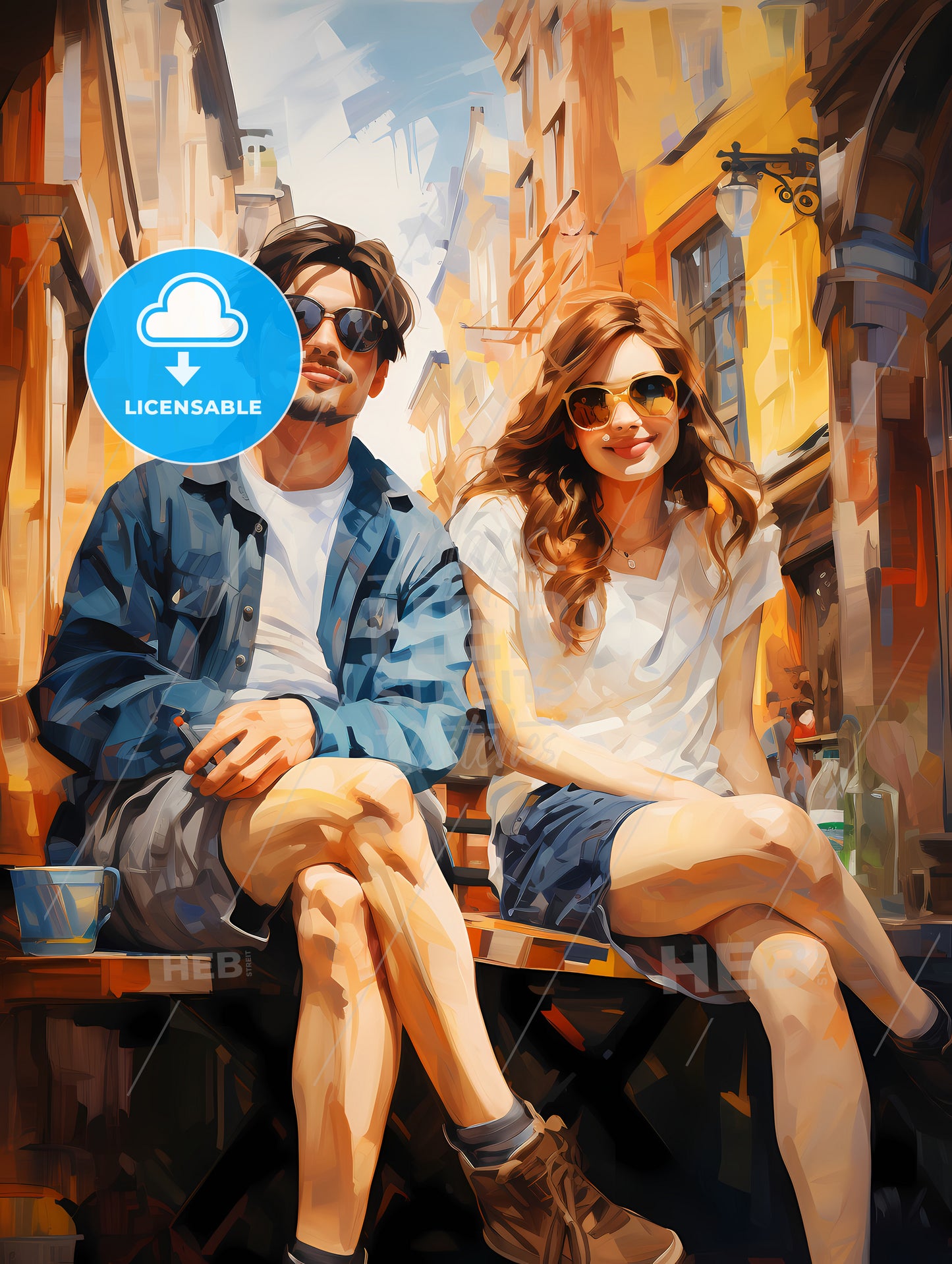 lifestyle of young people in summer in berlin