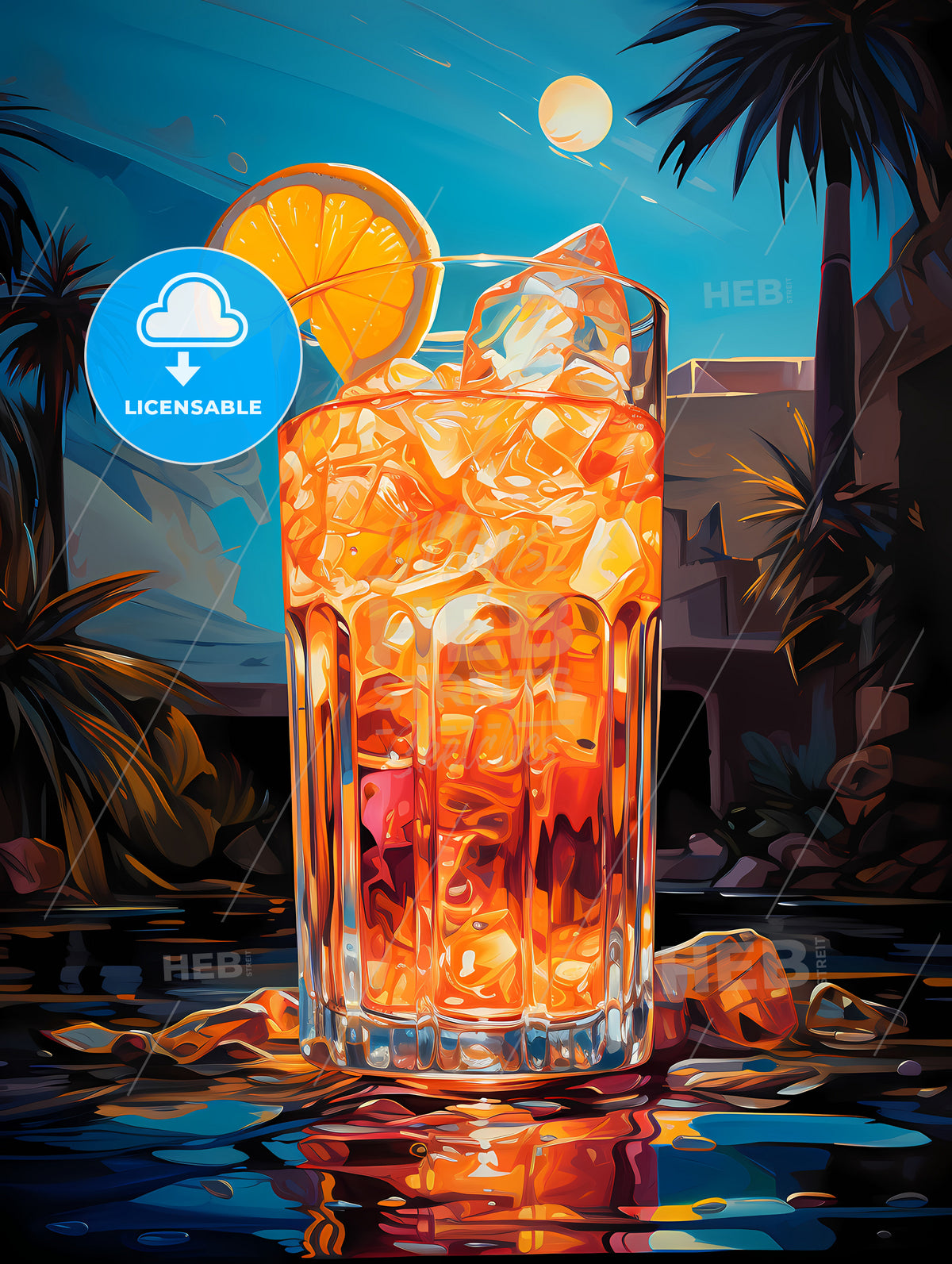 The tequila sunrise is a cocktail made of tequila