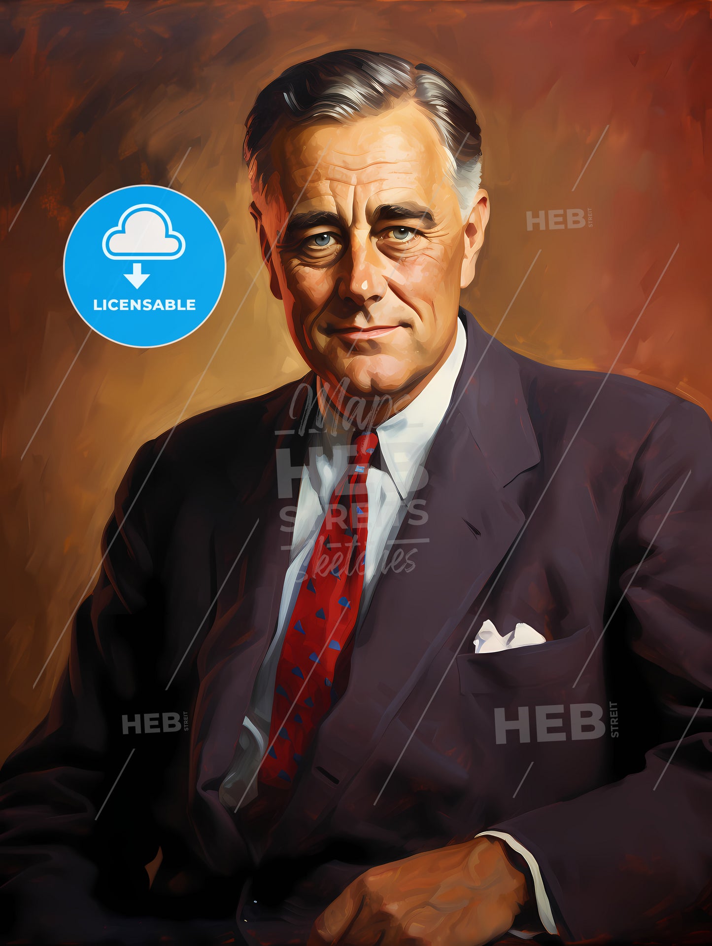 Franklin D Roosevelt 32nd US president