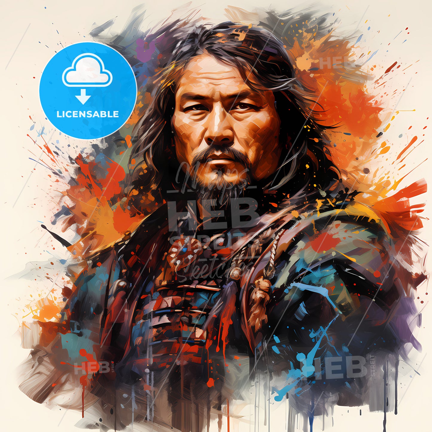 Genghis Khan Founder of the Mongol empire