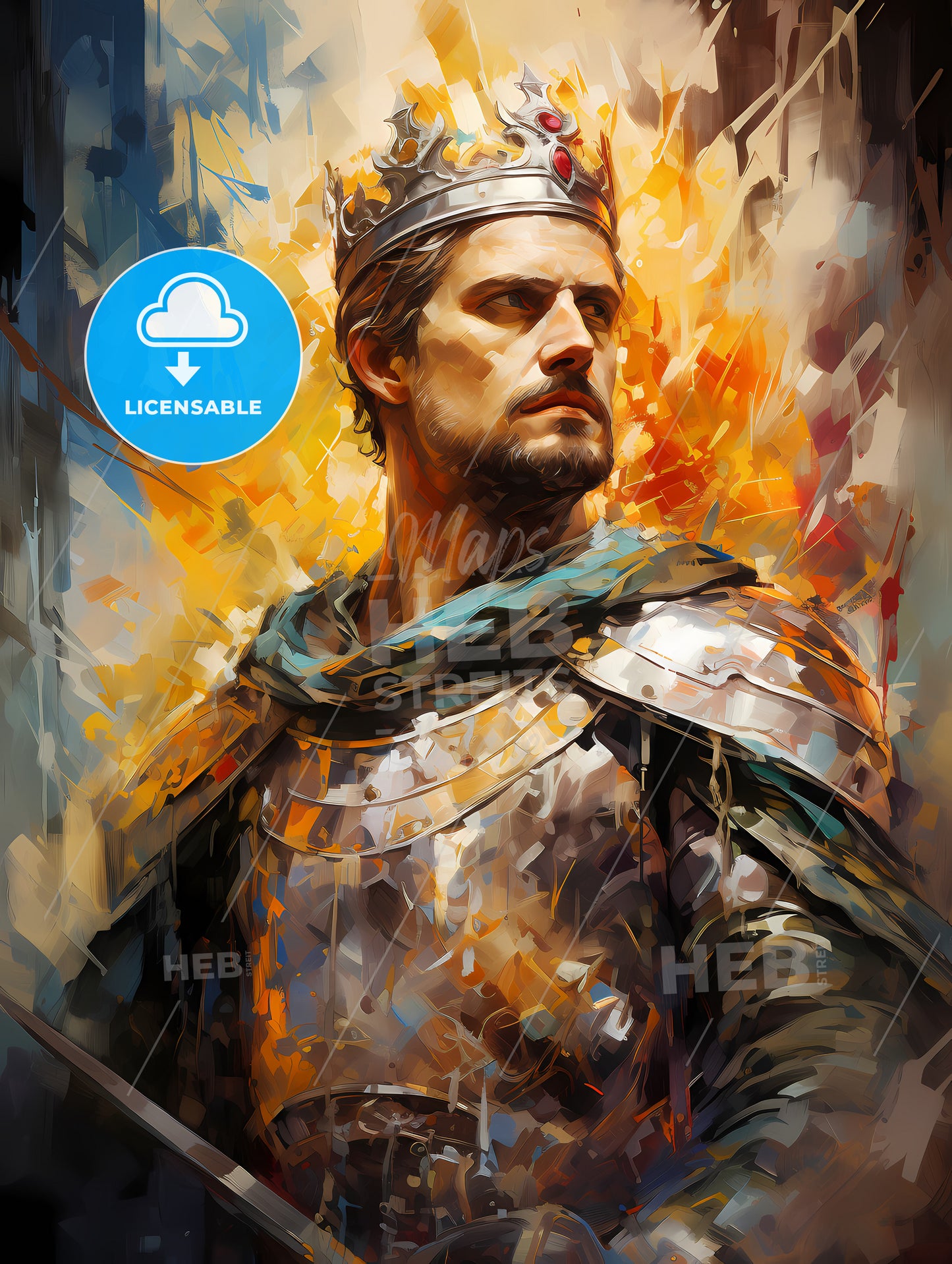 King Arthur Legendary British warrior and king