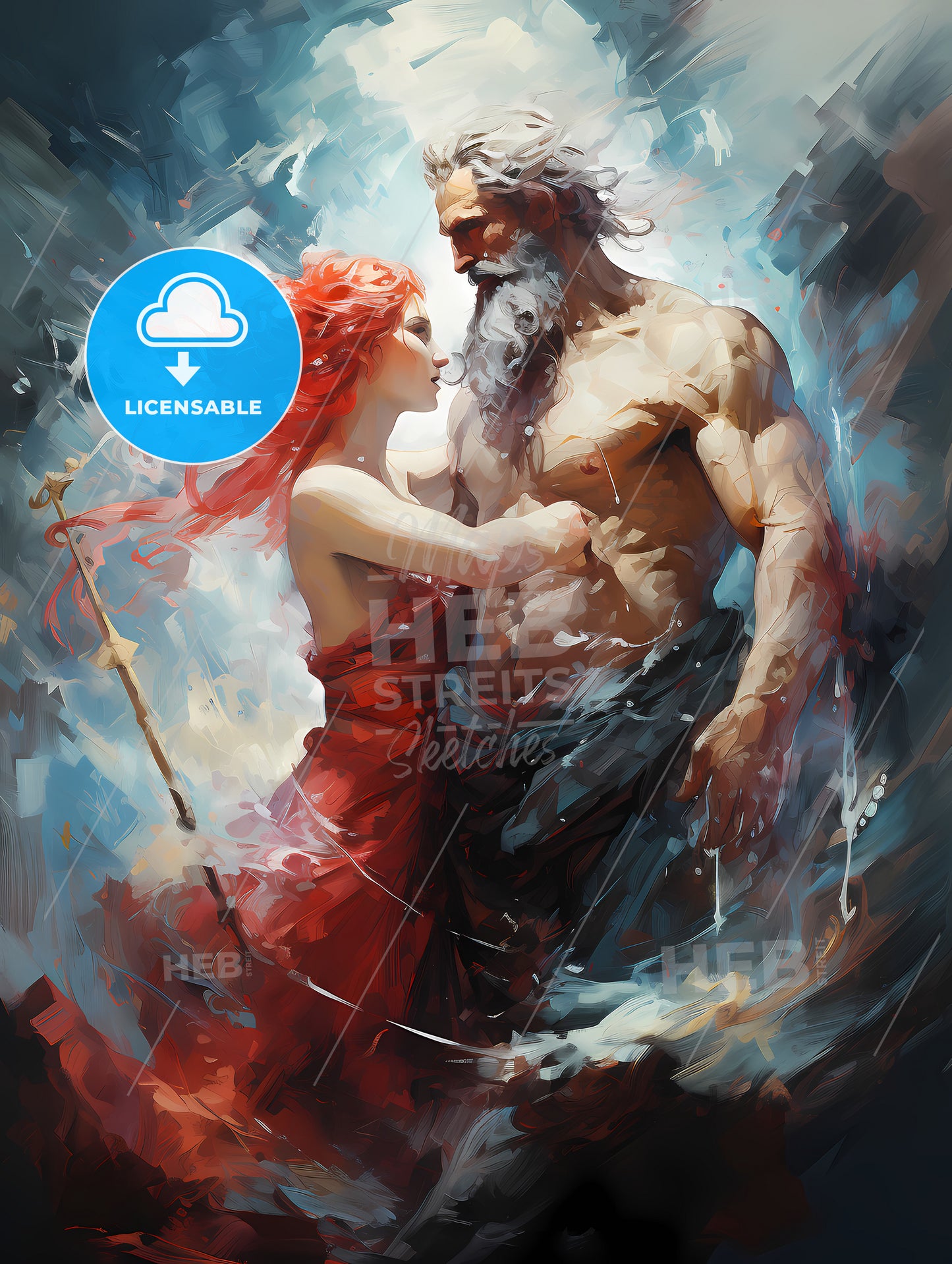 Odysseus in War with Poseidon