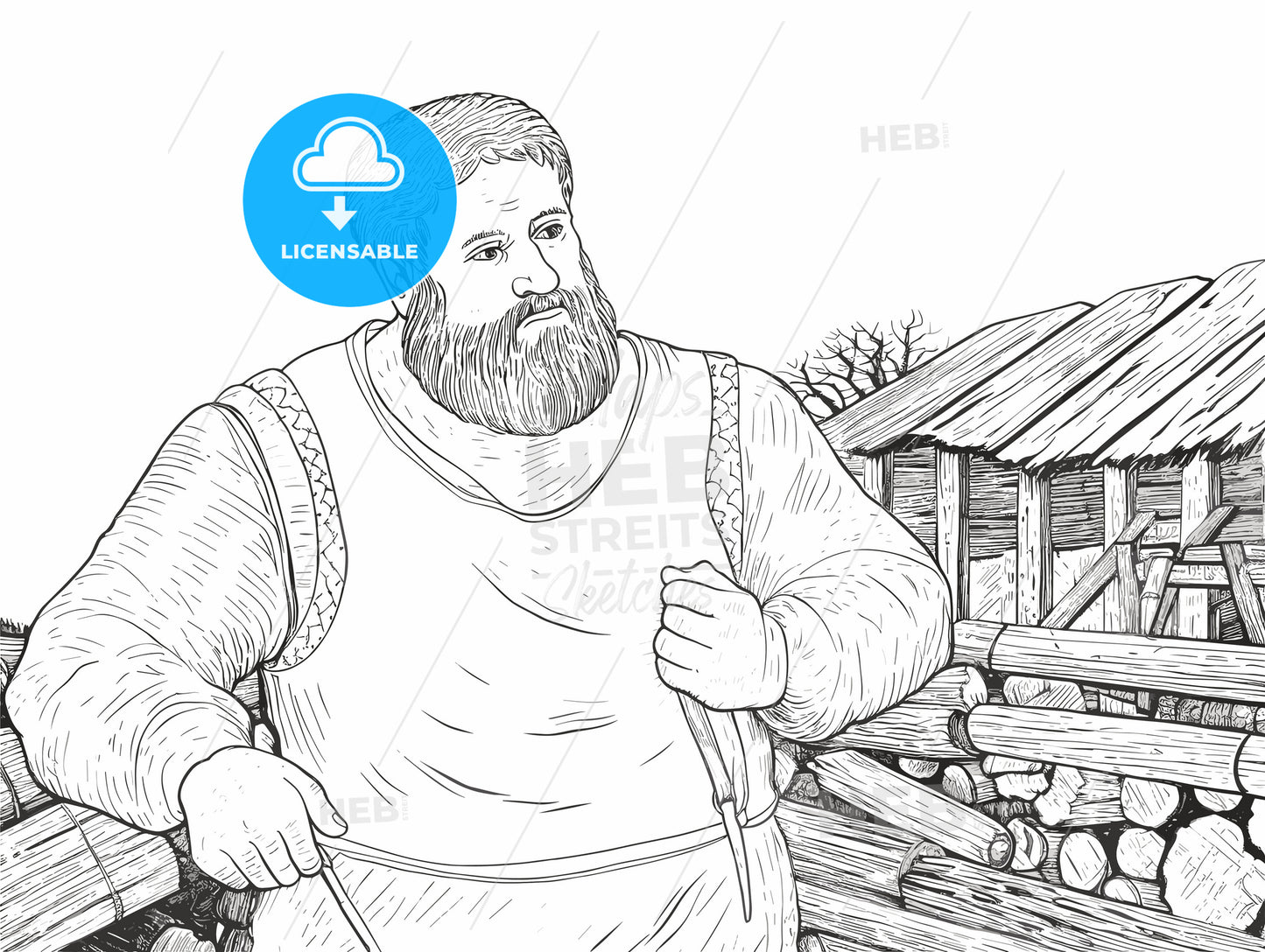 british timber theives Medieval crime Medieval art