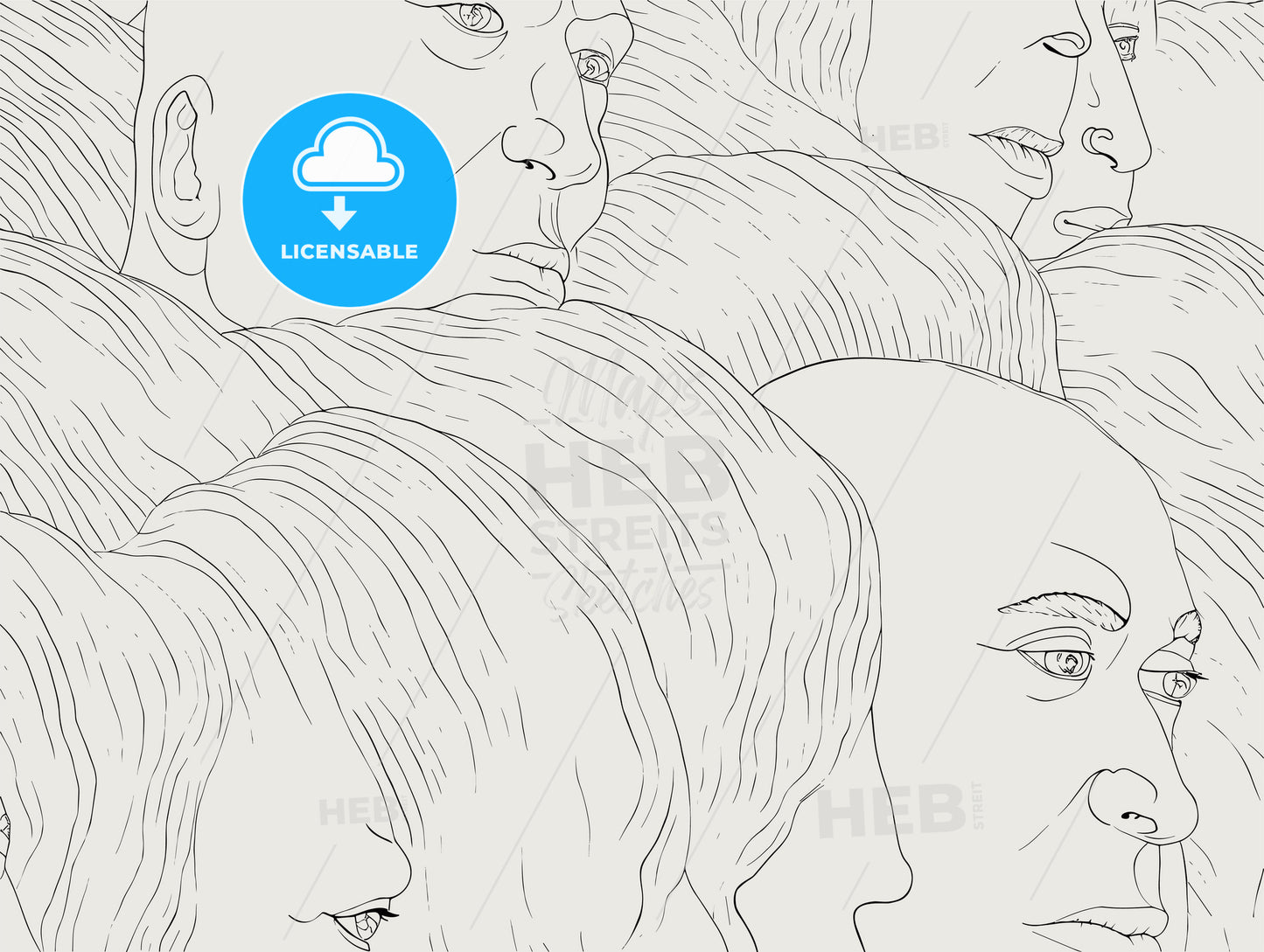 close up men for an advertisement