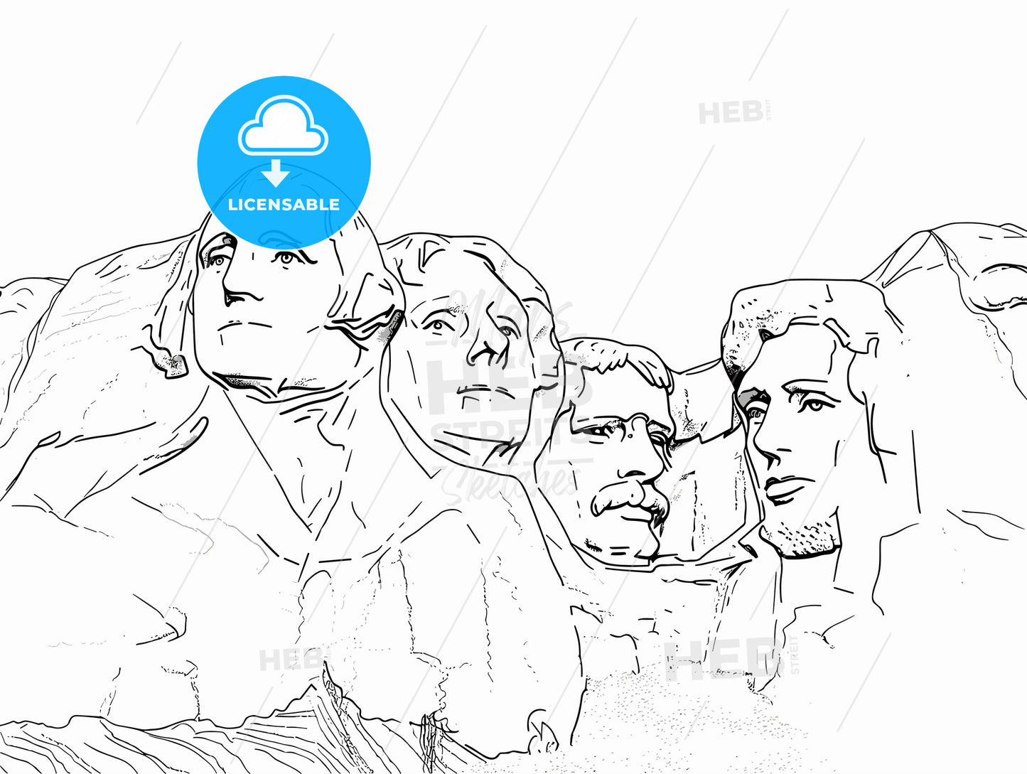 four presidents on mount rushmore