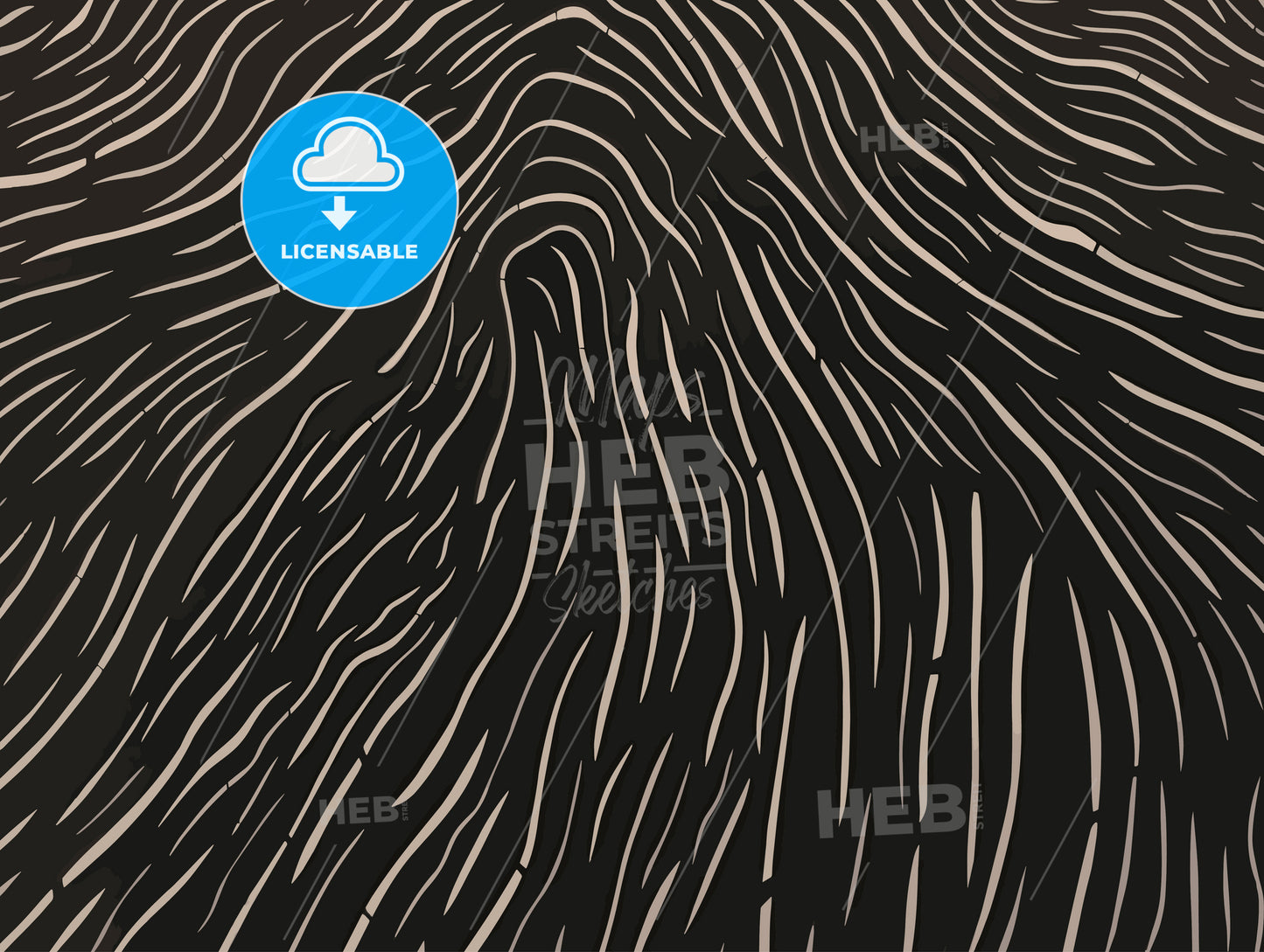 Linocut print who gets to decide.