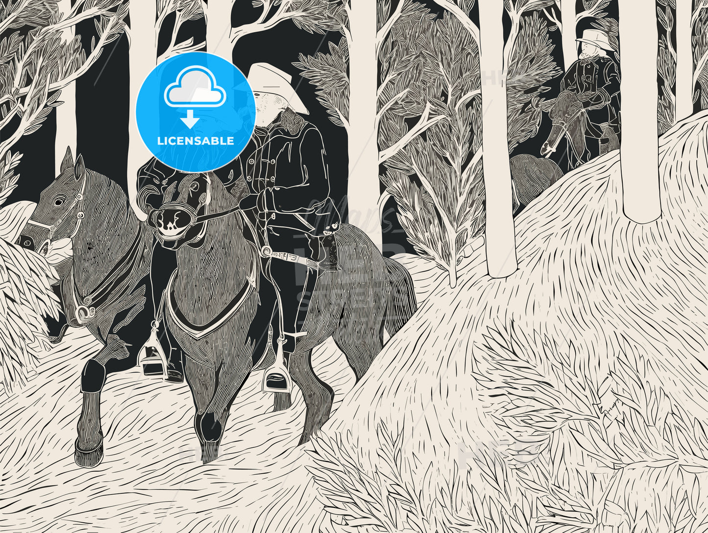 medeival timber poachers.