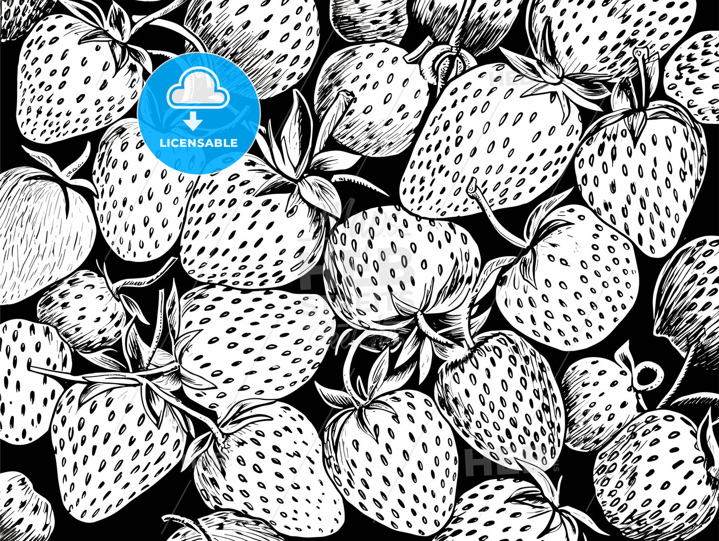 Strawberries and yogurt.