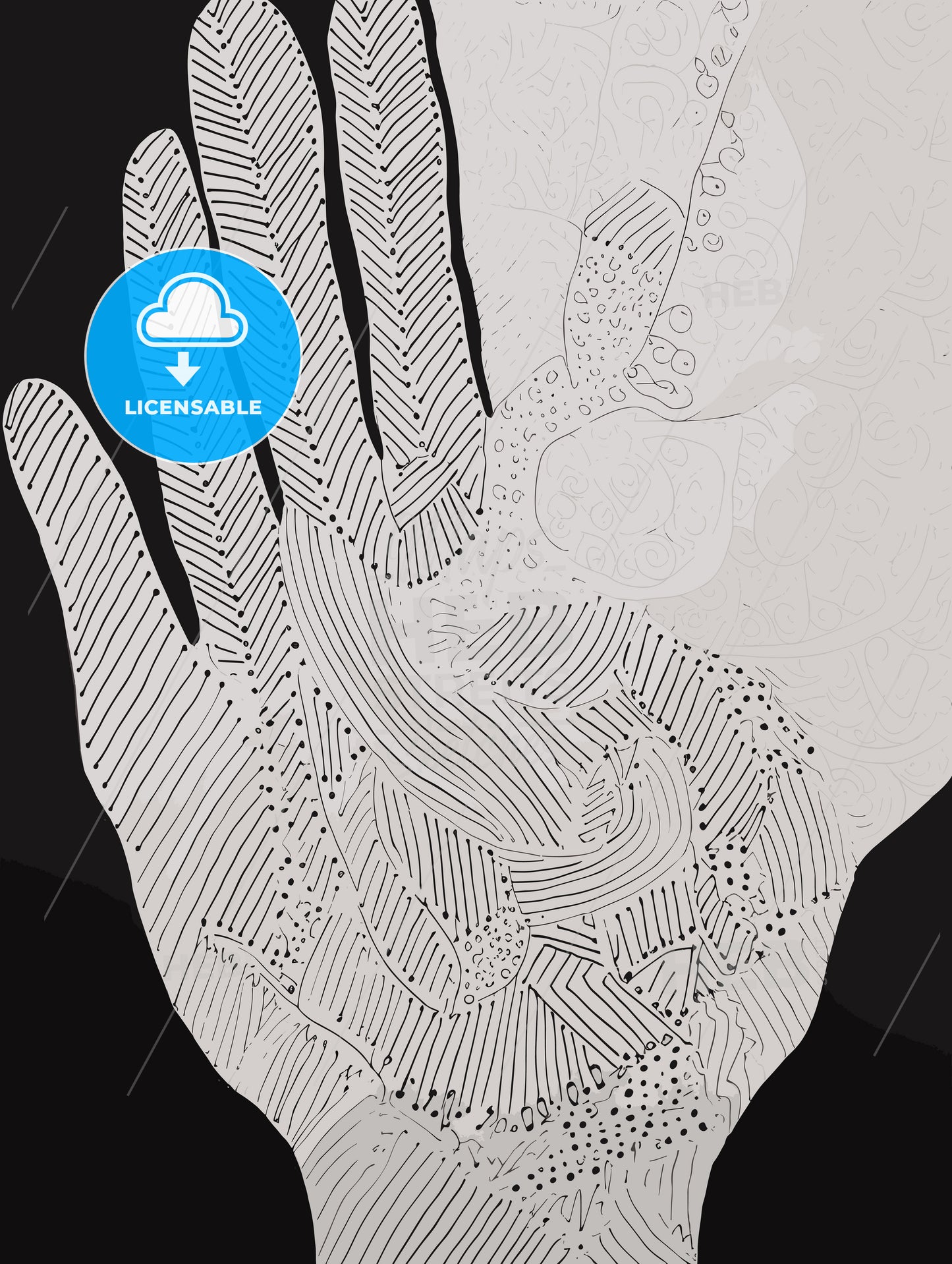 Hamsa Hands Poster