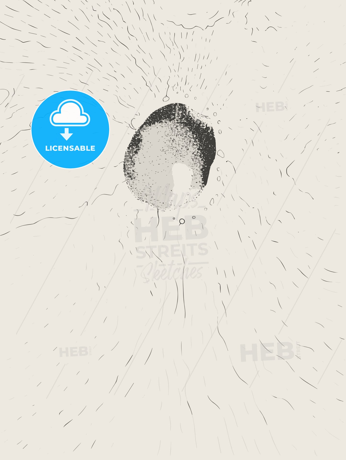 The blue Cape Poster