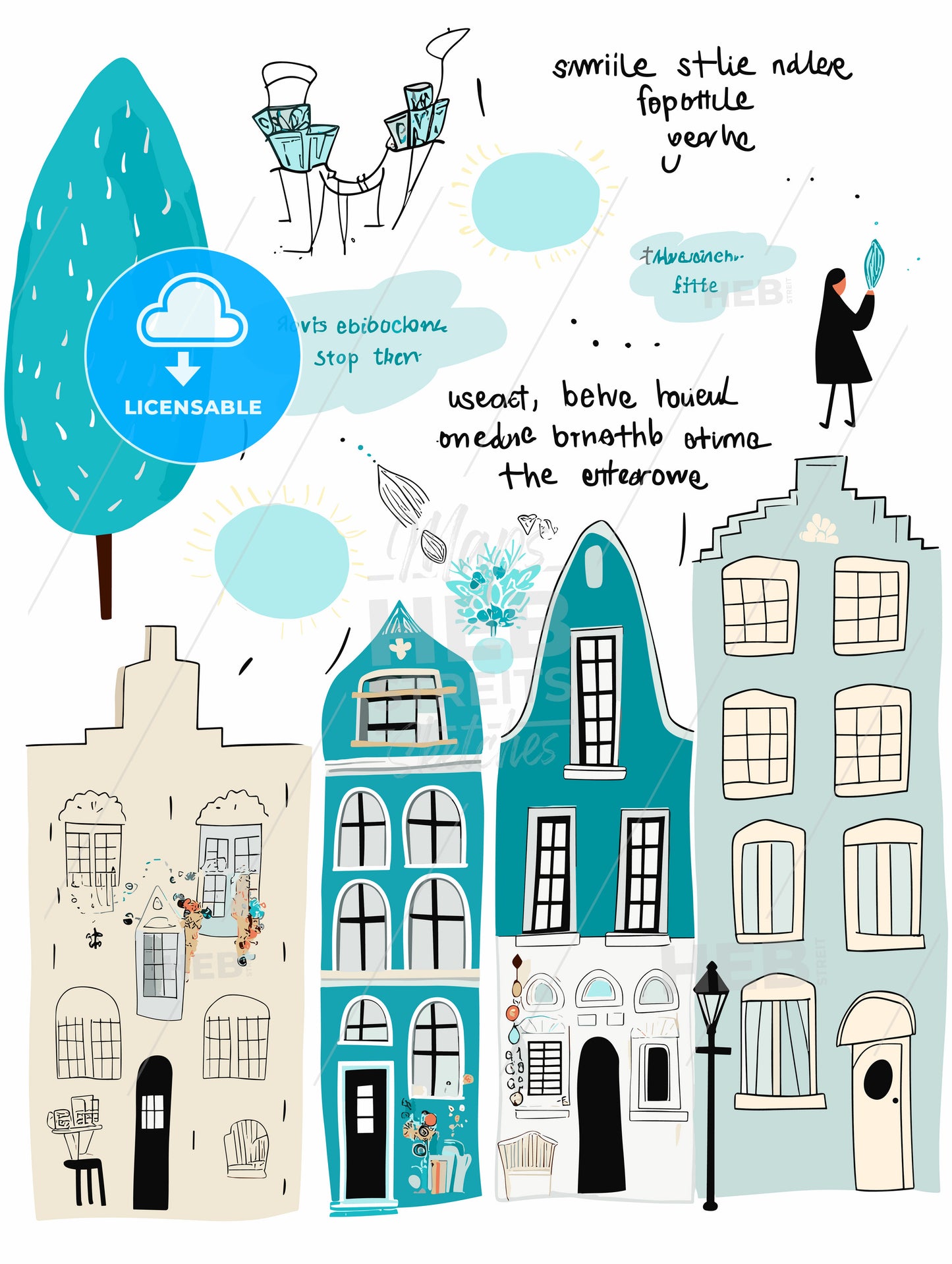 City life in Amsterdam