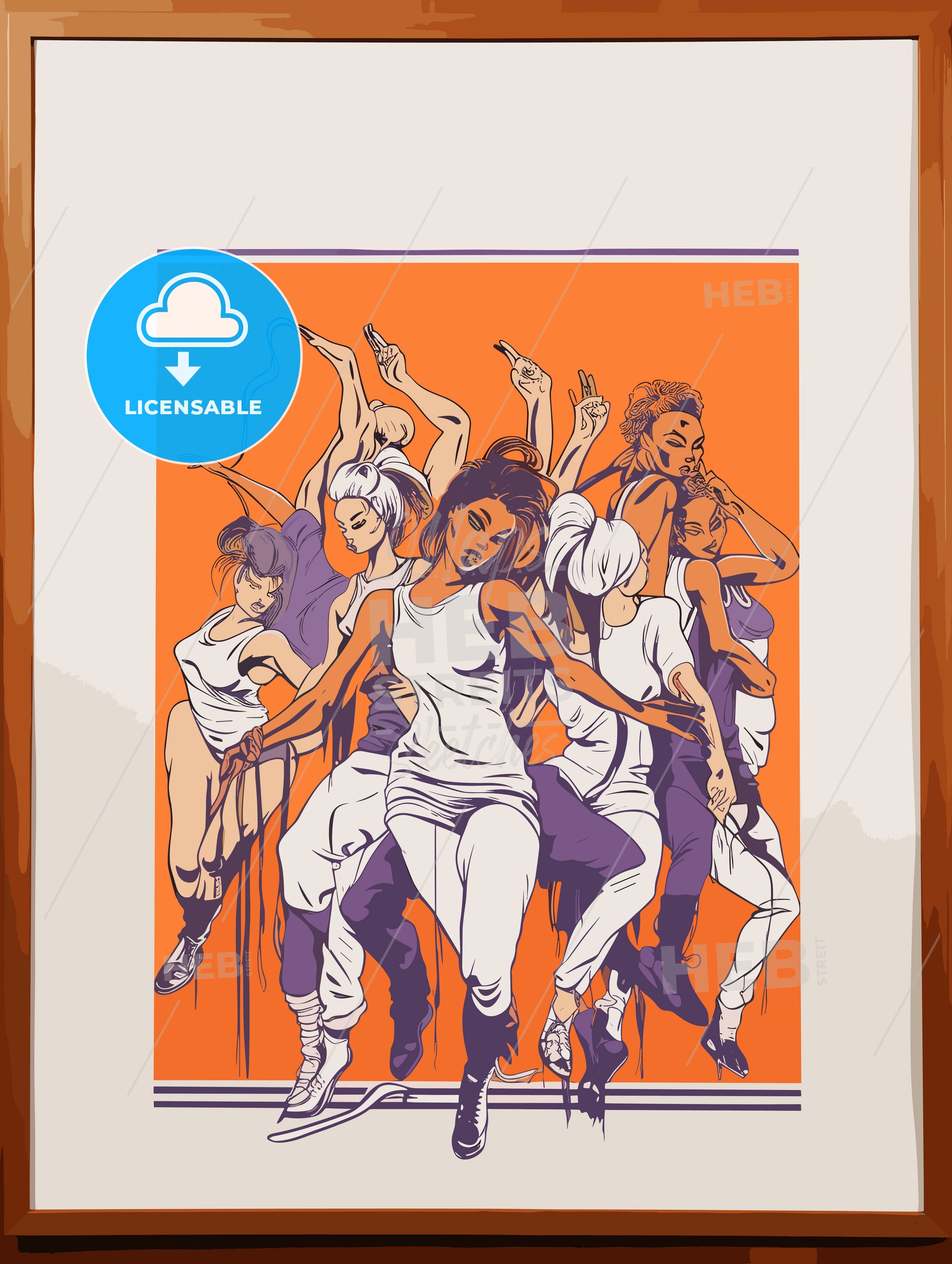 Hip Hop Dance Academy Poster – HEBSTREITS