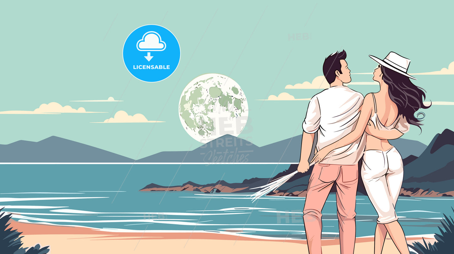 honeymoon advertising banner