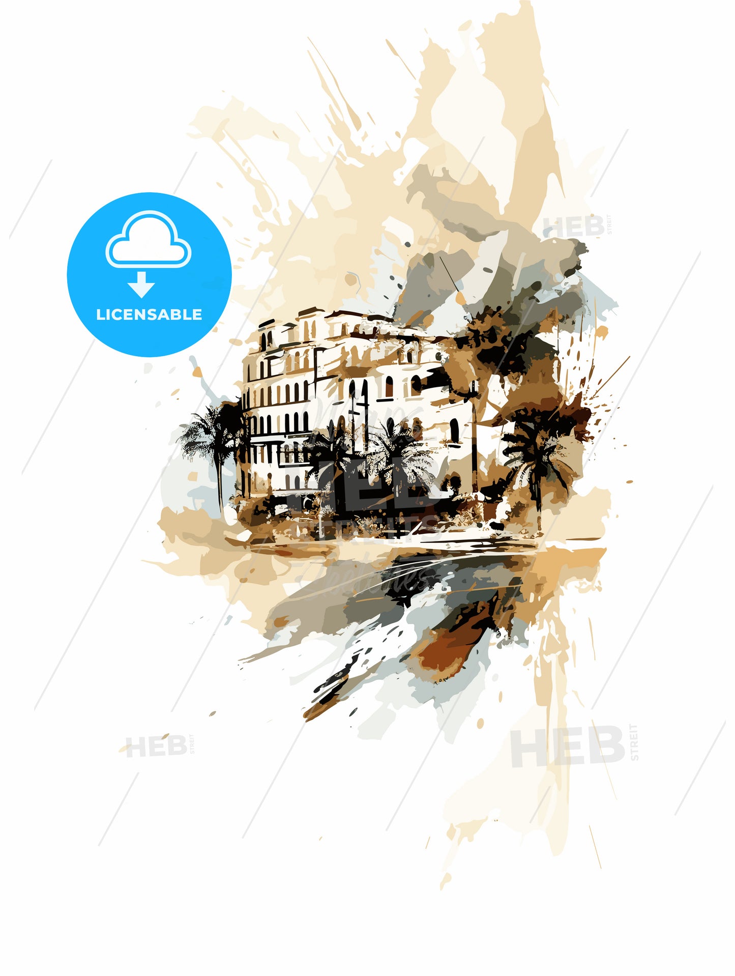 Ibiza Spain Vacation Poster