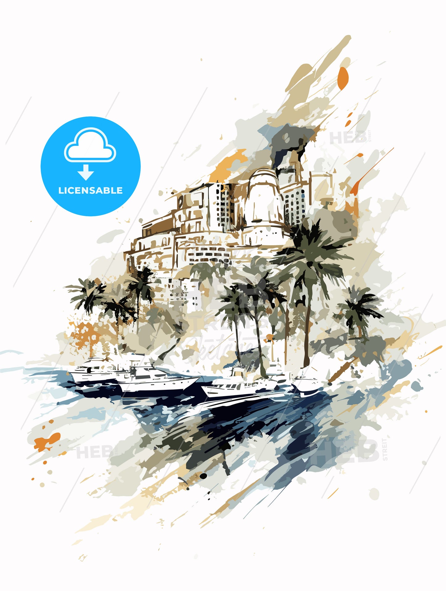 Ibiza Spain Vacation Poster