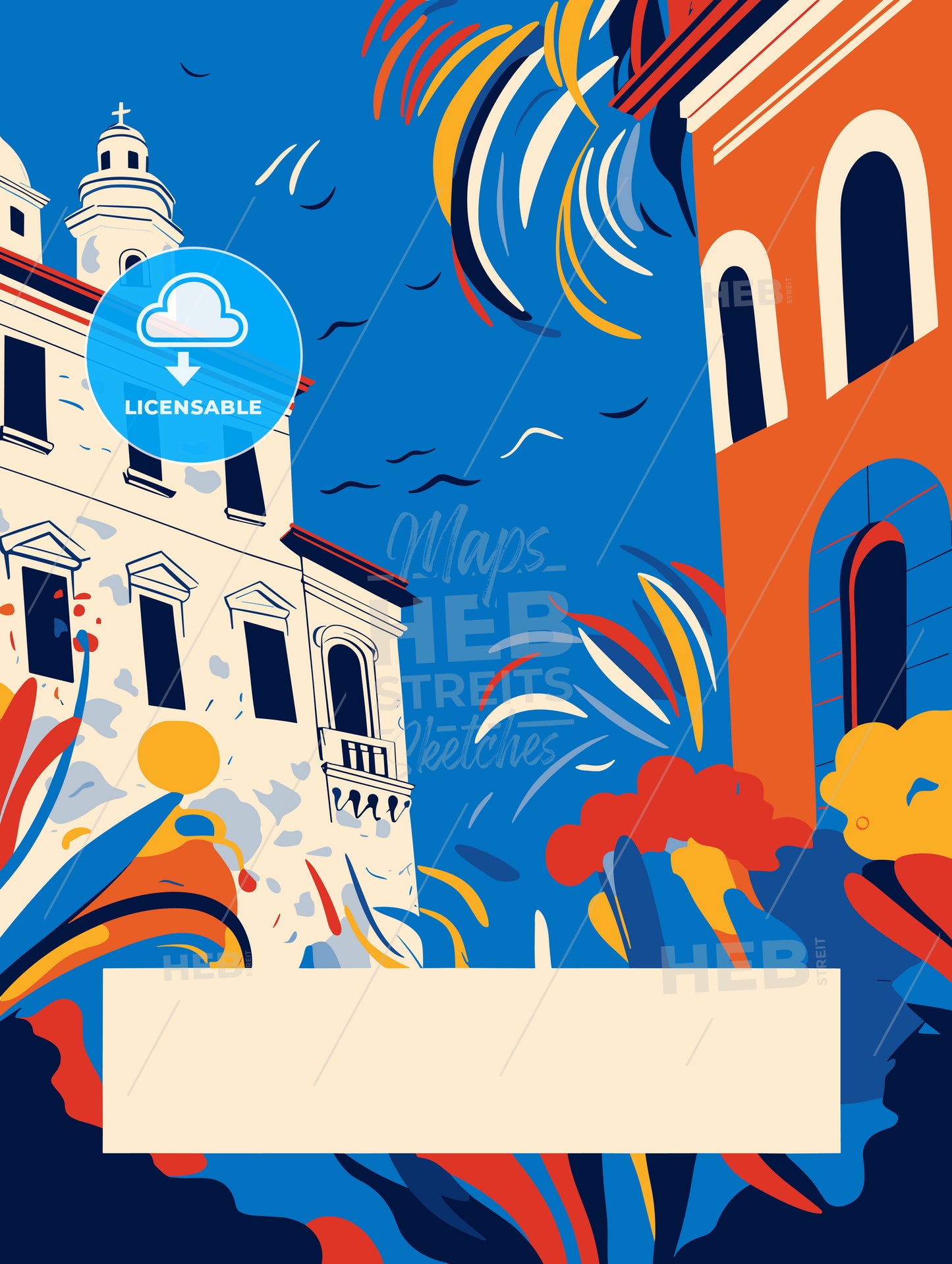 Italy Vacation Poster