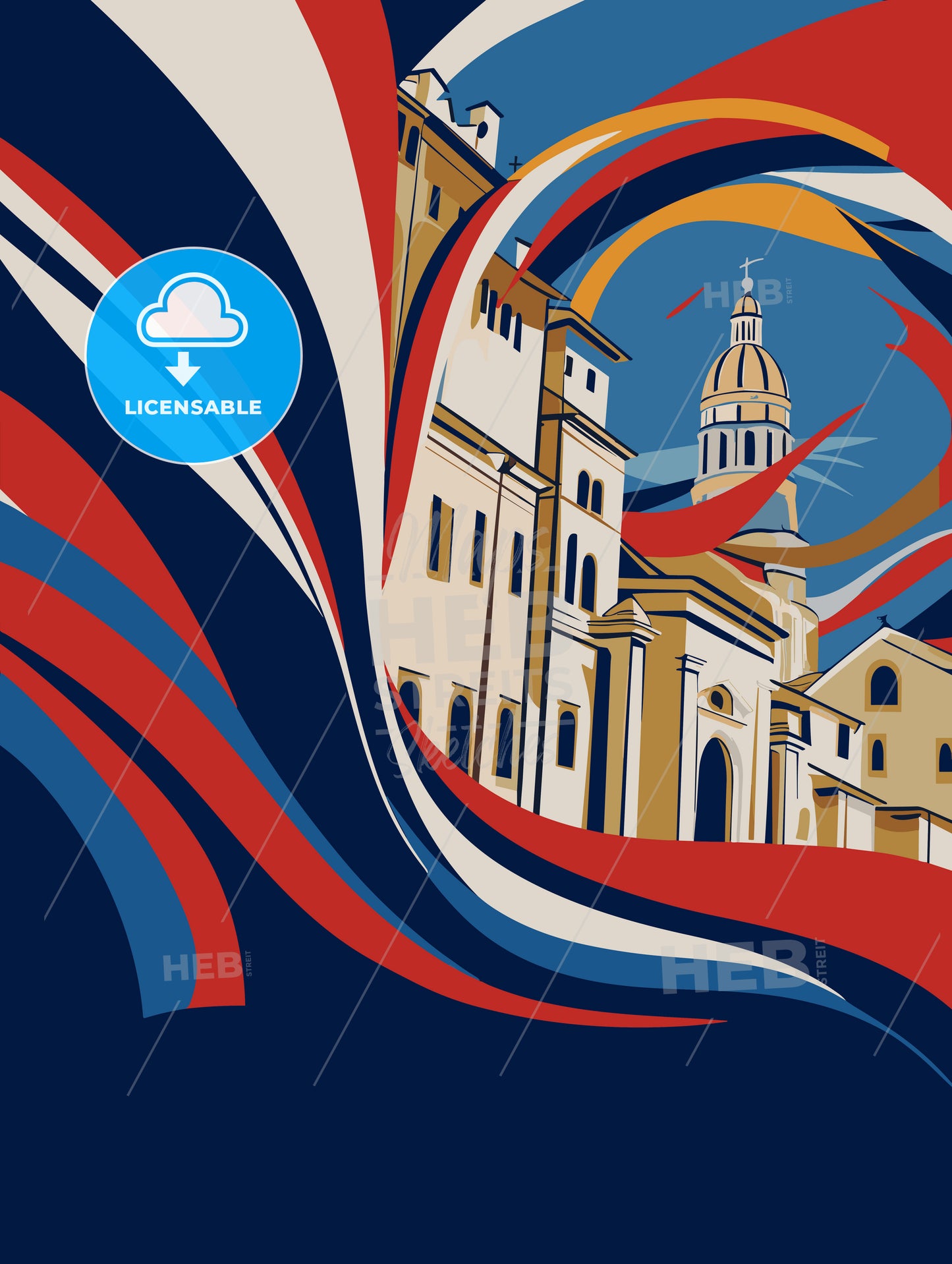 Italy Vacation Poster