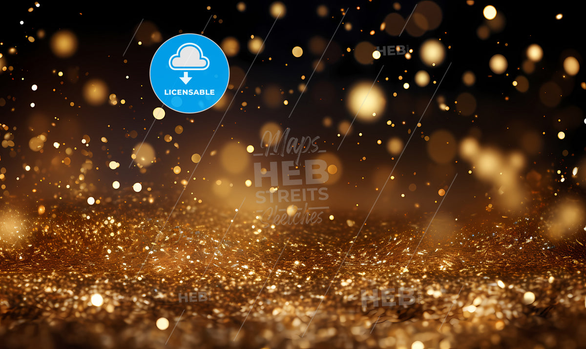 A Gold Glittery Background
