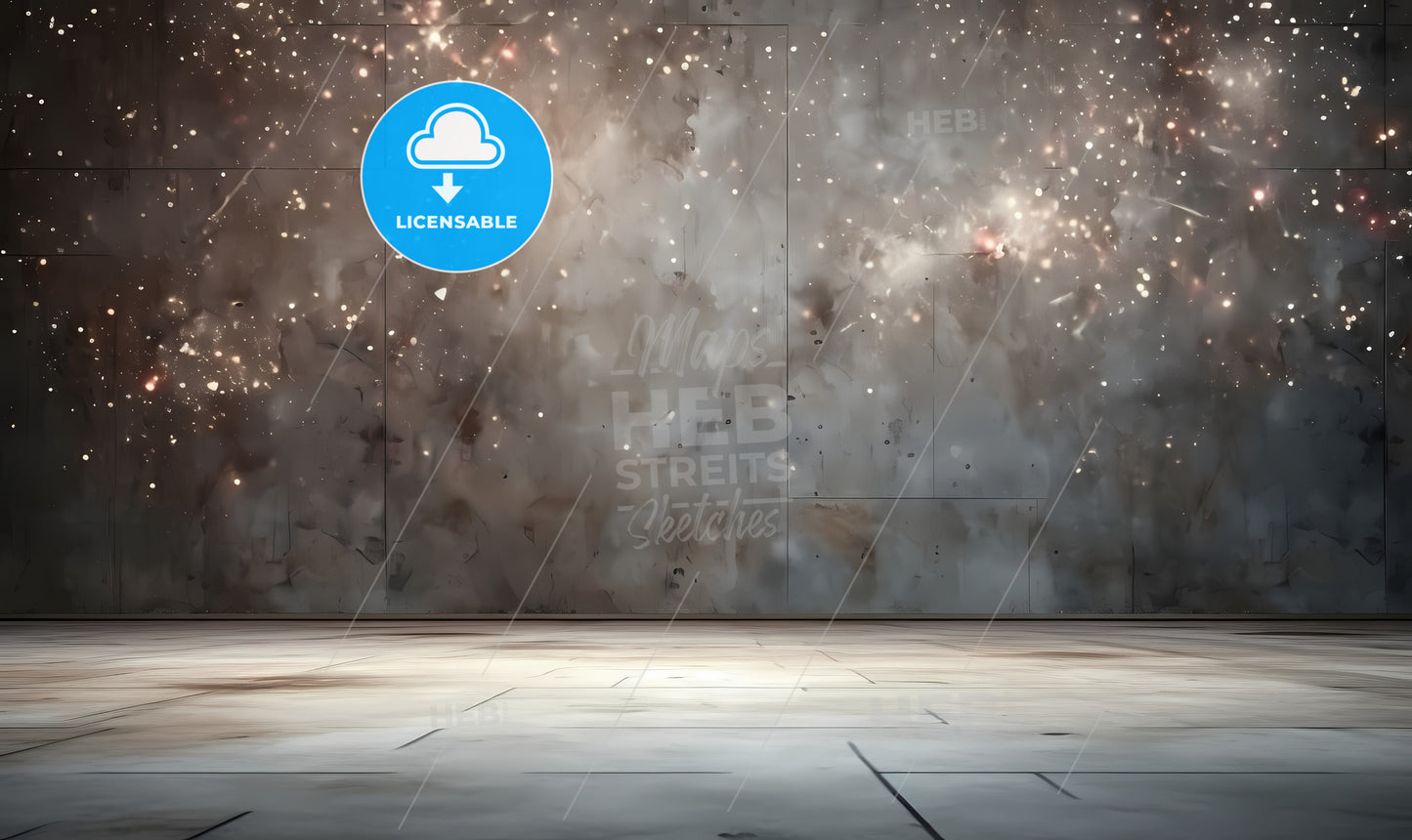 A Room With A Wall And Floor